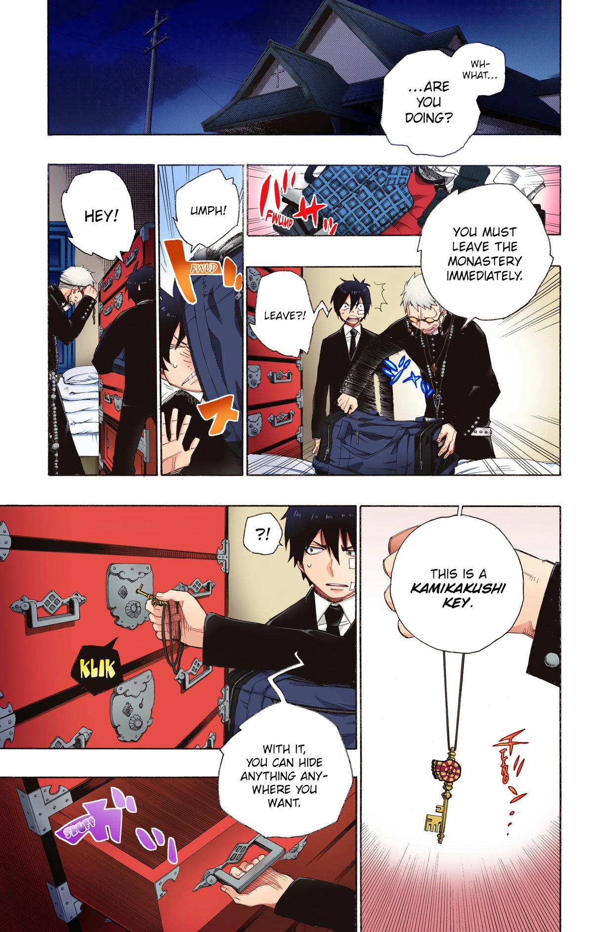 Blue Exorcist (Color) Chapter 1 - Page 37