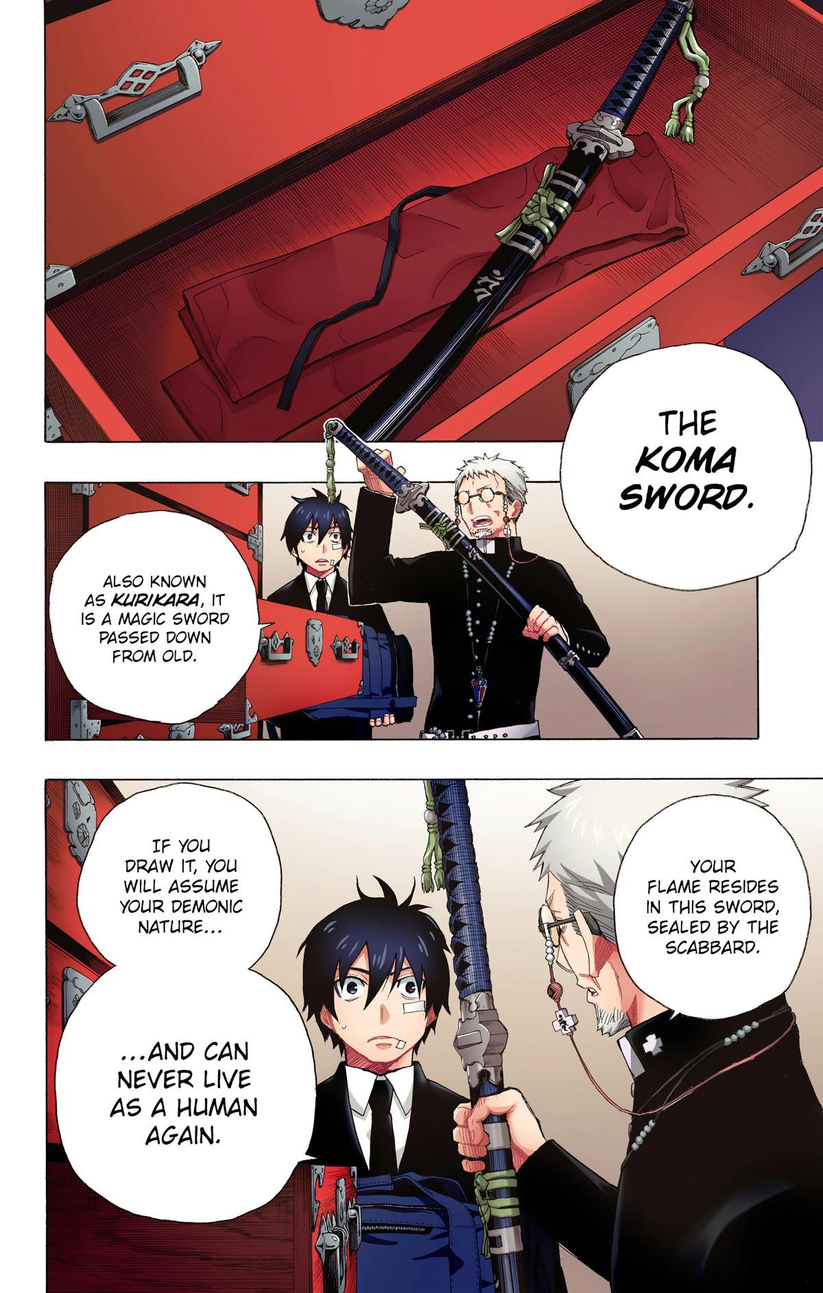 Blue Exorcist (Color) Chapter 1 - Page 38