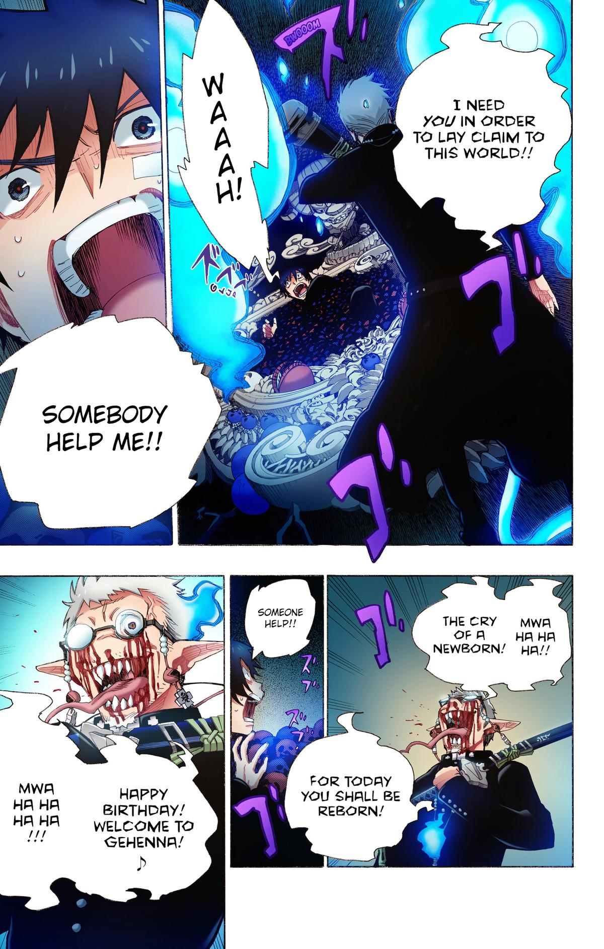 Blue Exorcist (Color) Chapter 1 - Page 52