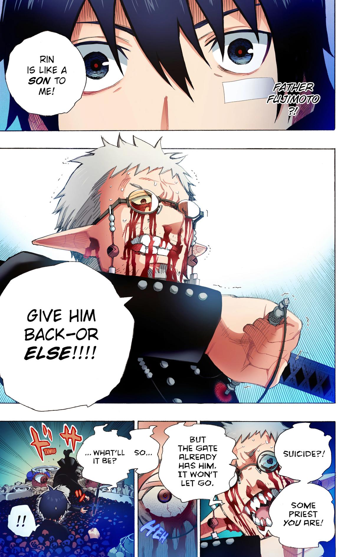 Blue Exorcist (Color) Chapter 1 - Page 54