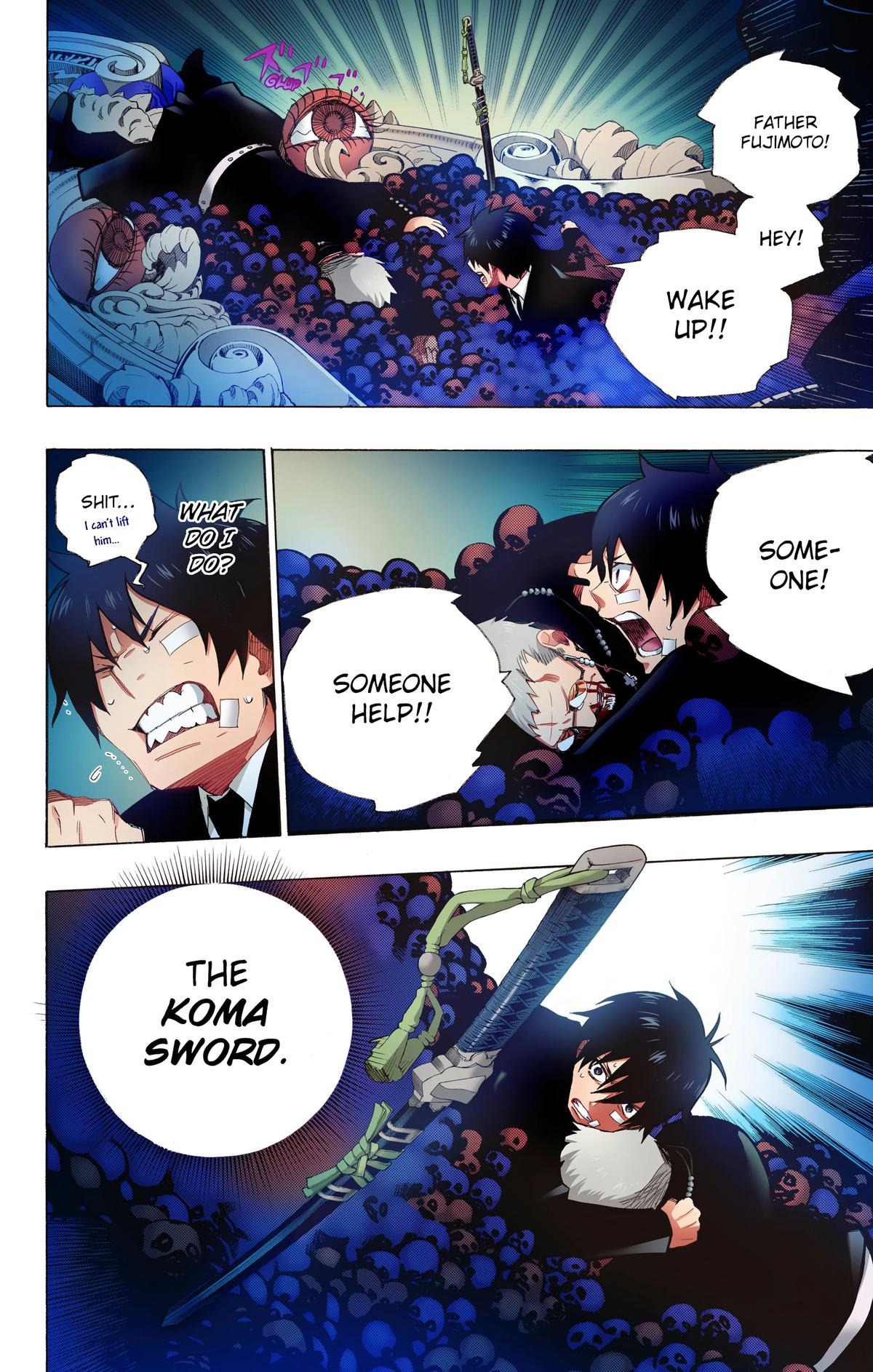 Blue Exorcist (Color) Chapter 1 - Page 55
