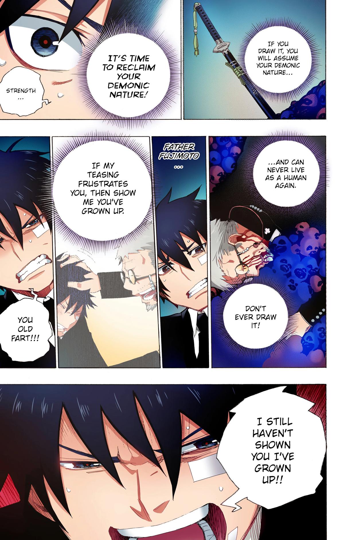 Blue Exorcist (Color) Chapter 1 - Page 56