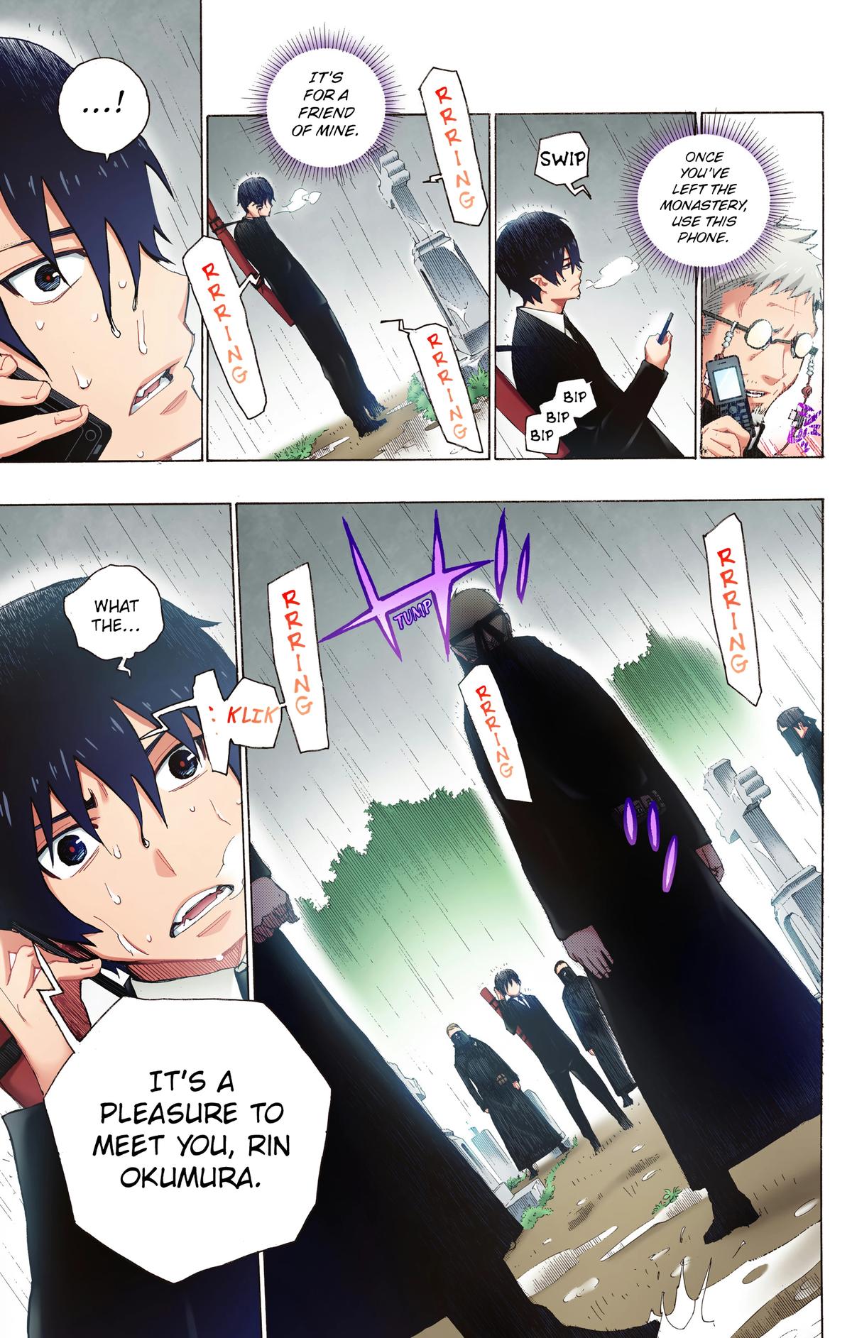 Blue Exorcist (Color) Chapter 1 - Page 63