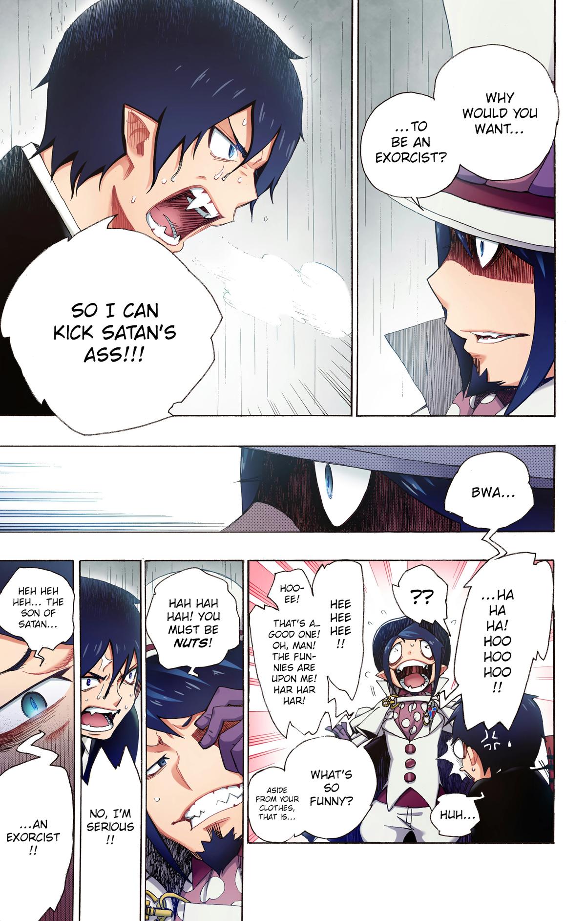 Blue Exorcist (Color) Chapter 1 - Page 67