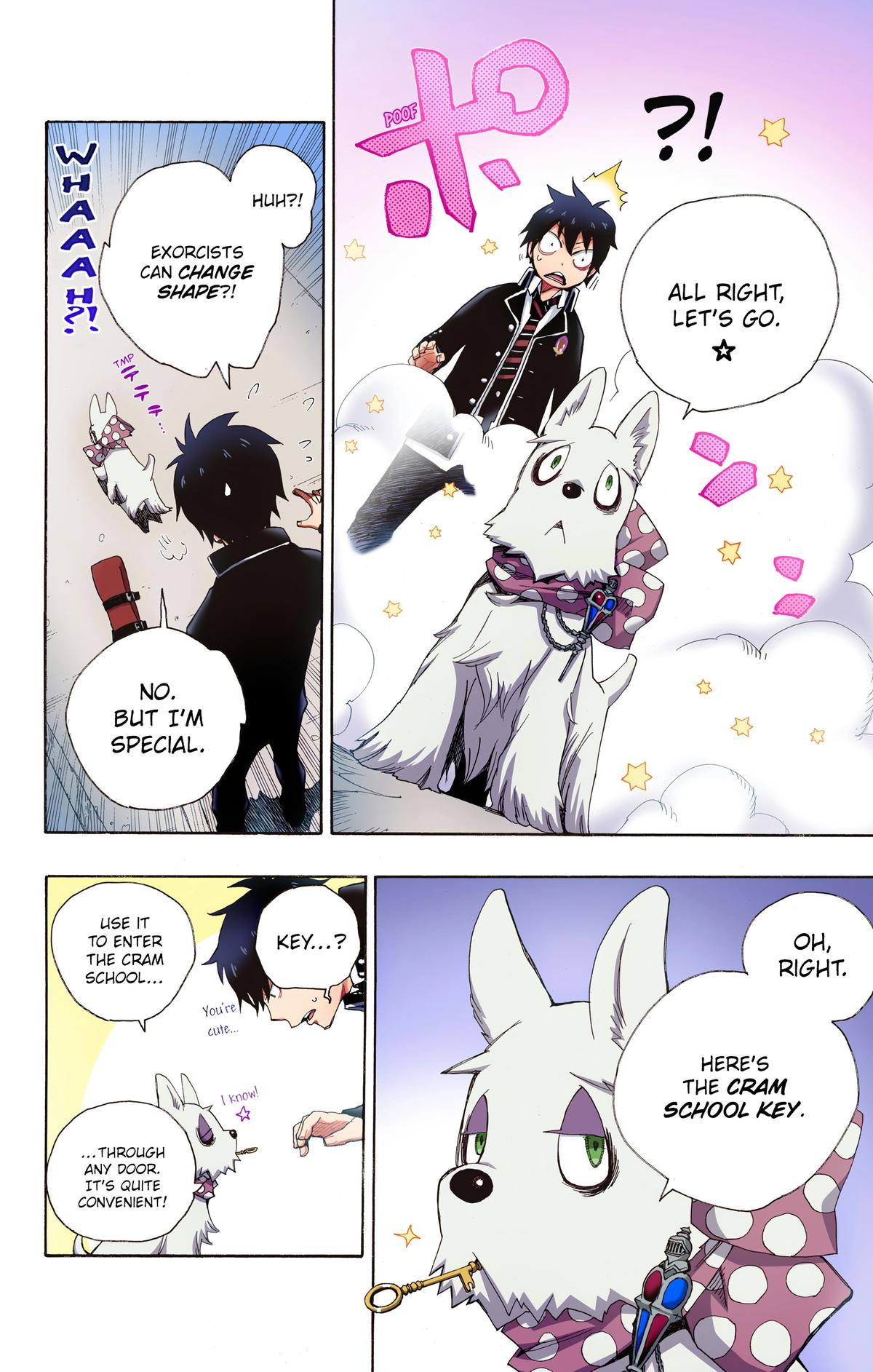 Blue Exorcist (Color) Chapter 2 - Page 15