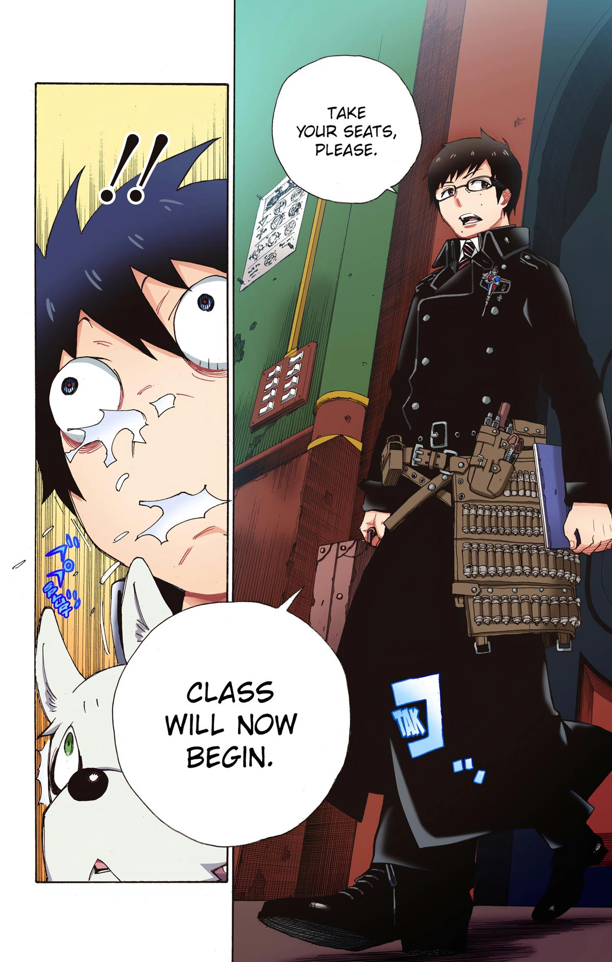 Blue Exorcist (Color) Chapter 2 - Page 19
