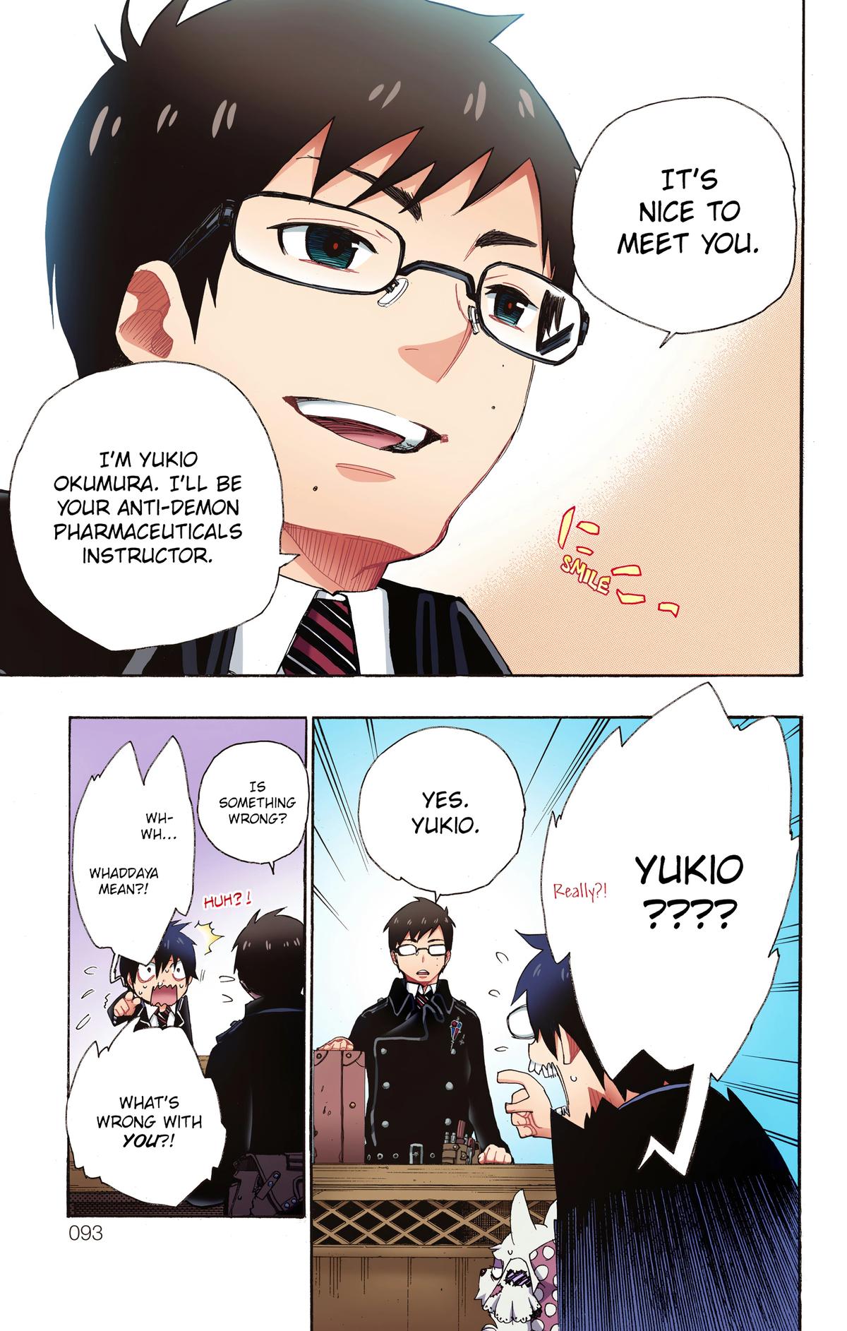 Blue Exorcist (Color) Chapter 2 - Page 20