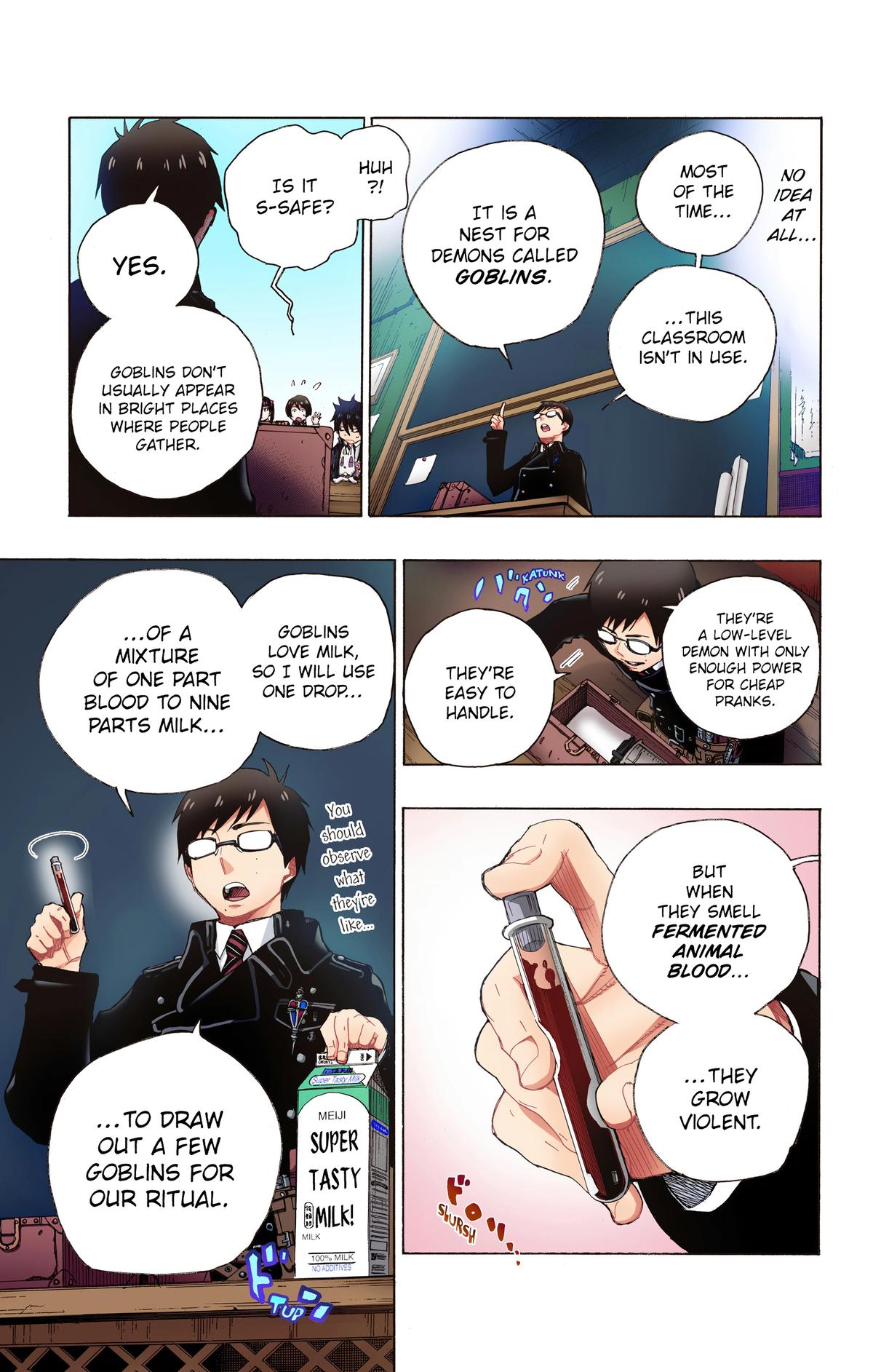 Blue Exorcist (Color) Chapter 2 - Page 24