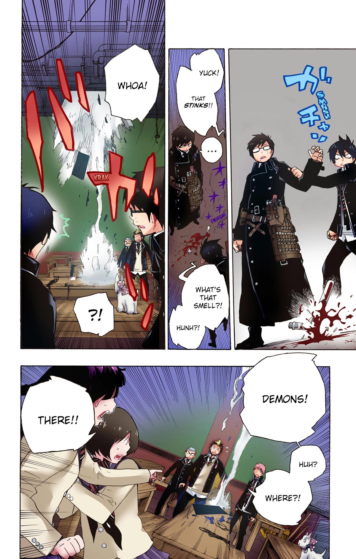 Blue Exorcist (Color) Chapter 2 - Page 27