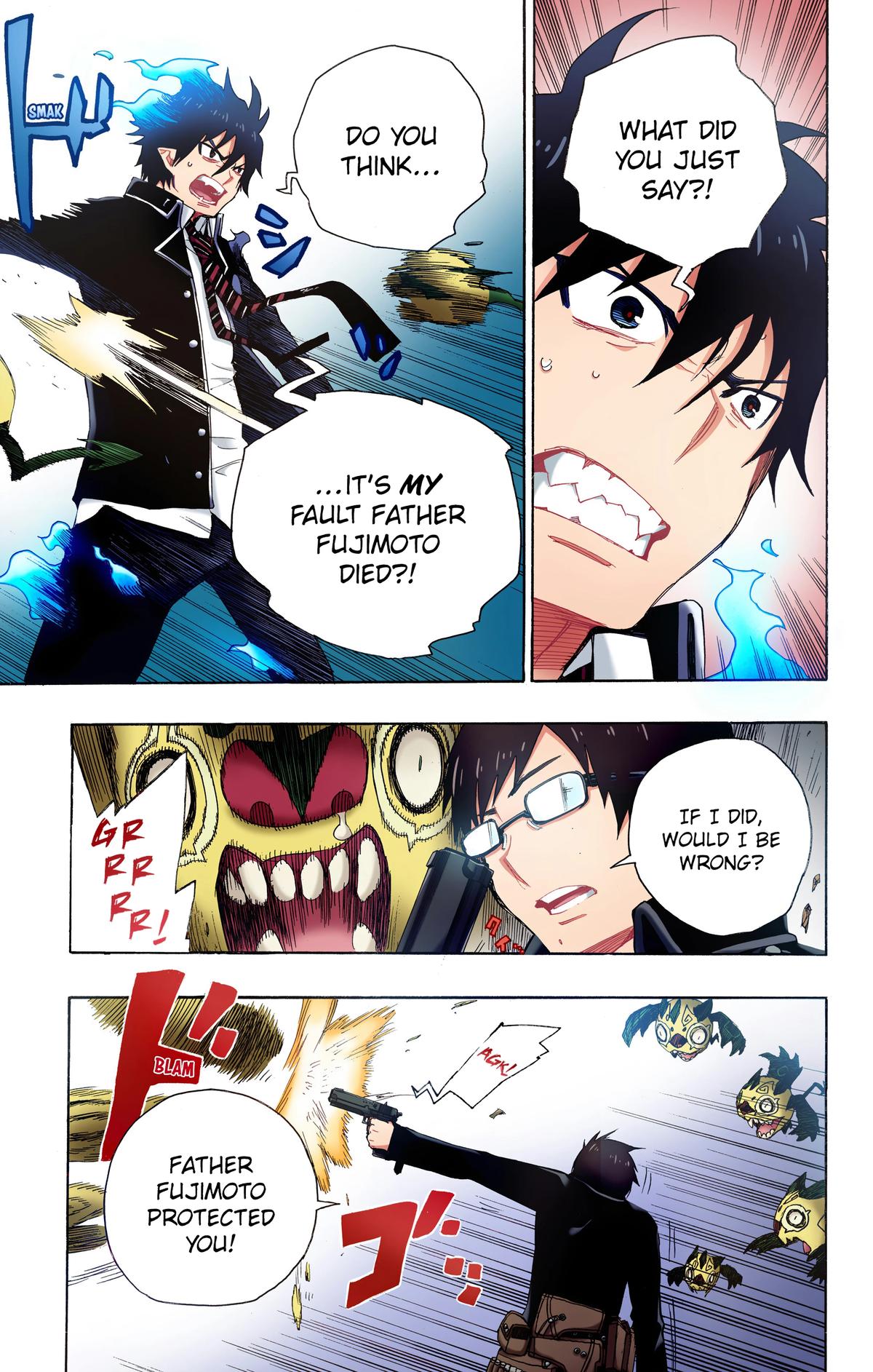 Blue Exorcist (Color) Chapter 2 - Page 36