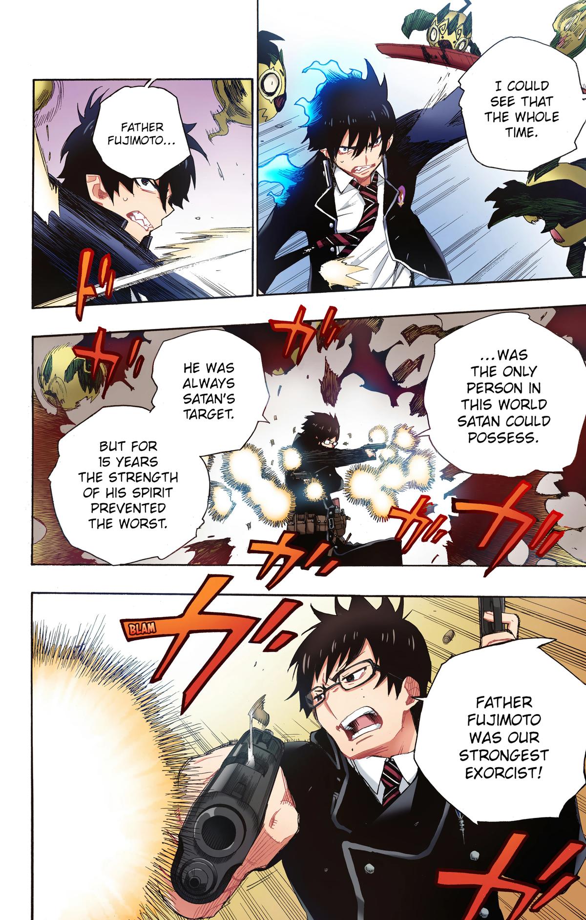 Blue Exorcist (Color) Chapter 2 - Page 37