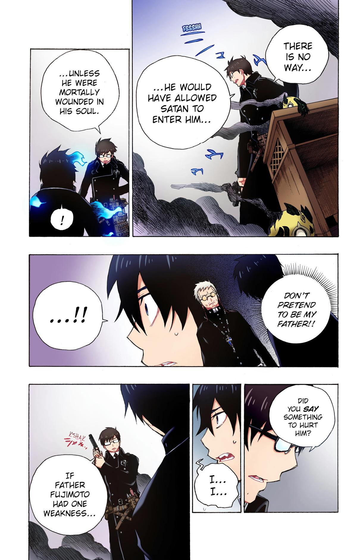 Blue Exorcist (Color) Chapter 2 - Page 38