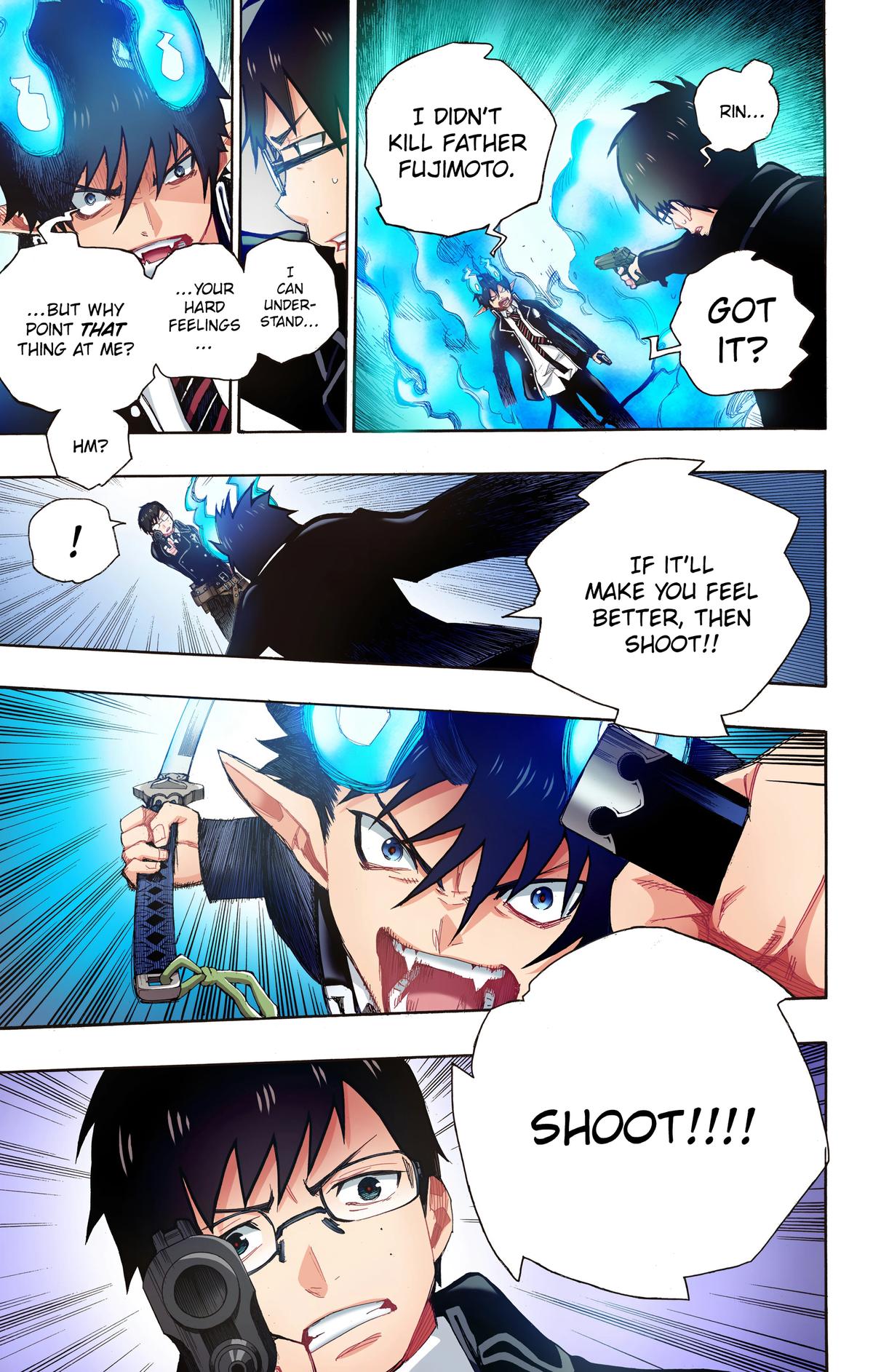 Blue Exorcist (Color) Chapter 2 - Page 42