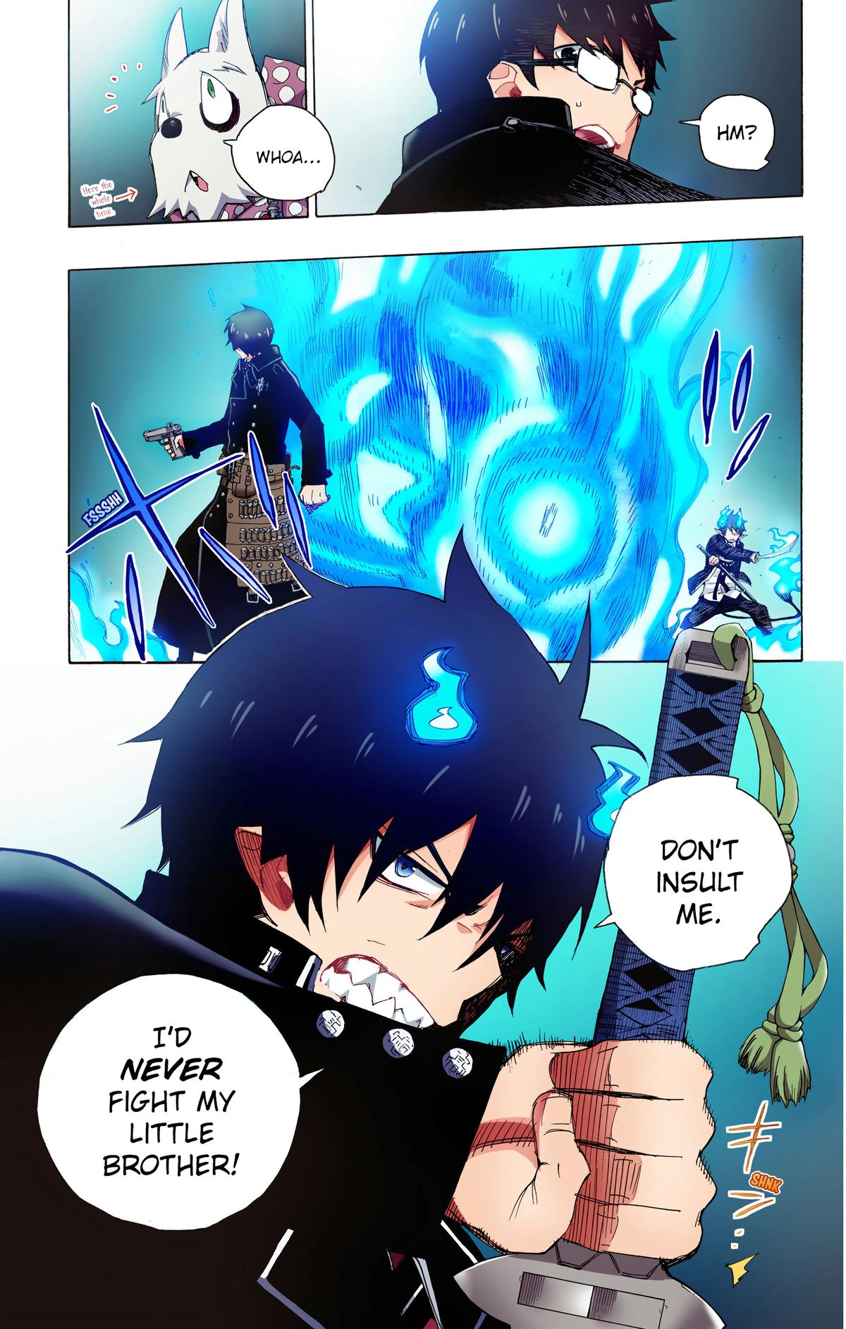Blue Exorcist (Color) Chapter 2 - Page 44