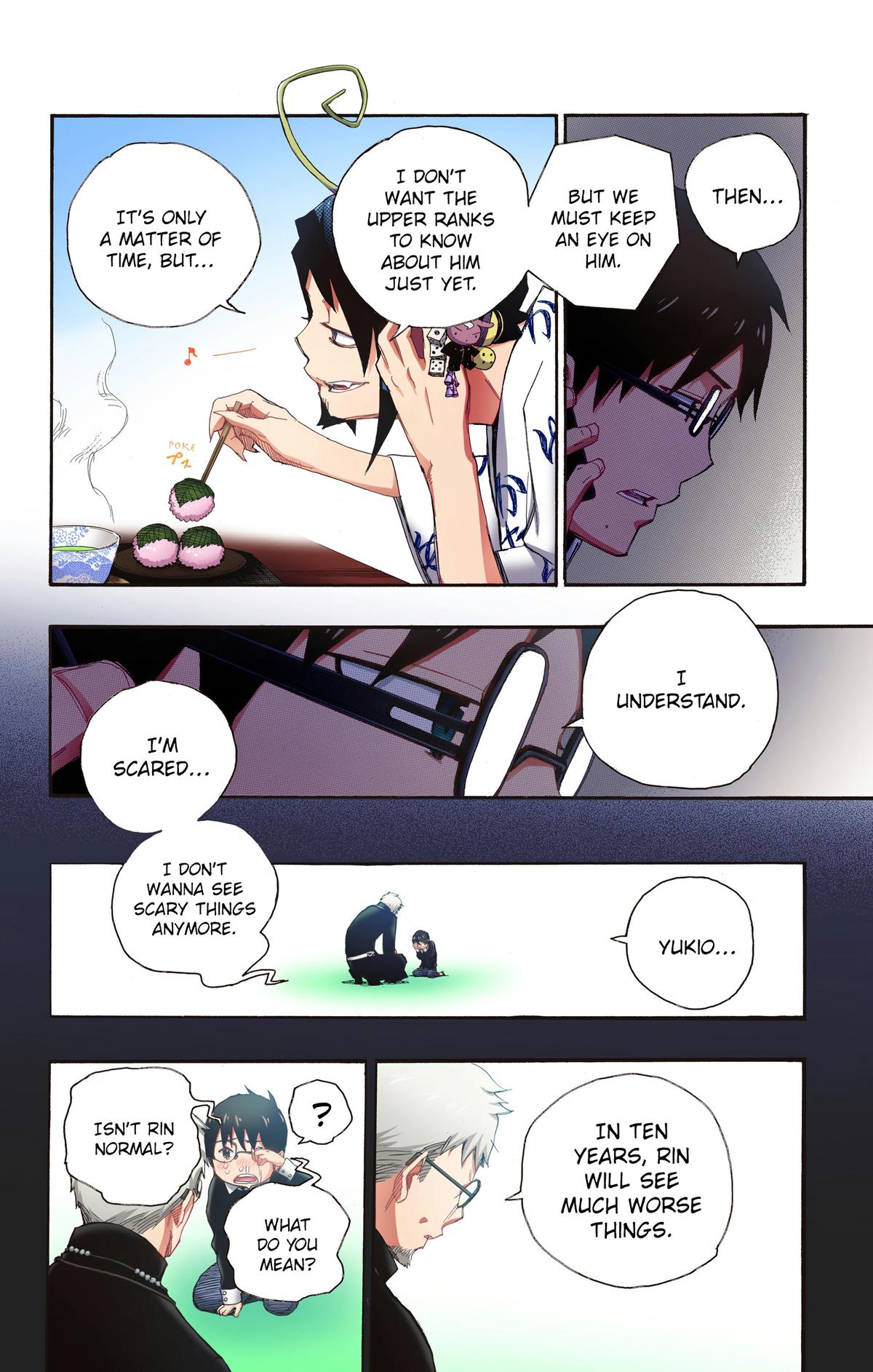 Blue Exorcist (Color) Chapter 2 - Page 51