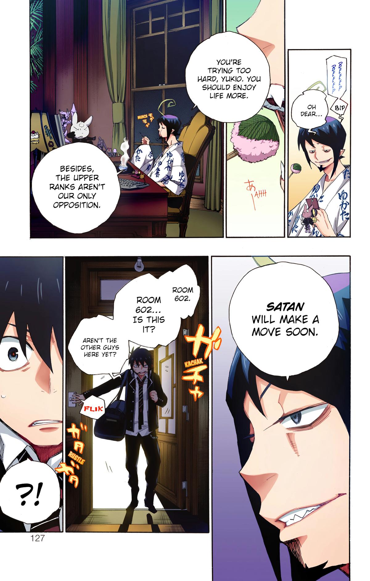Blue Exorcist (Color) Chapter 2 - Page 54