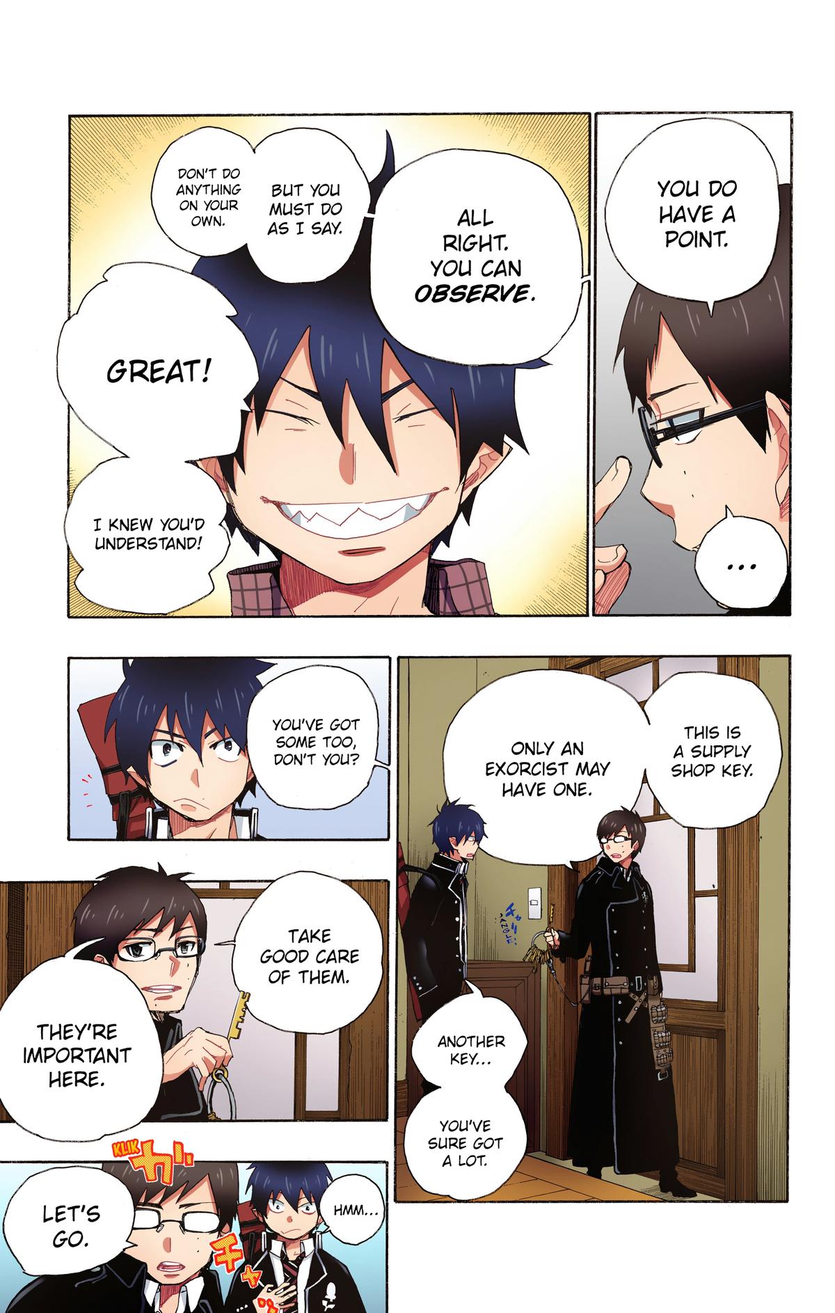 Blue Exorcist (Color) Chapter 3 - Page 5