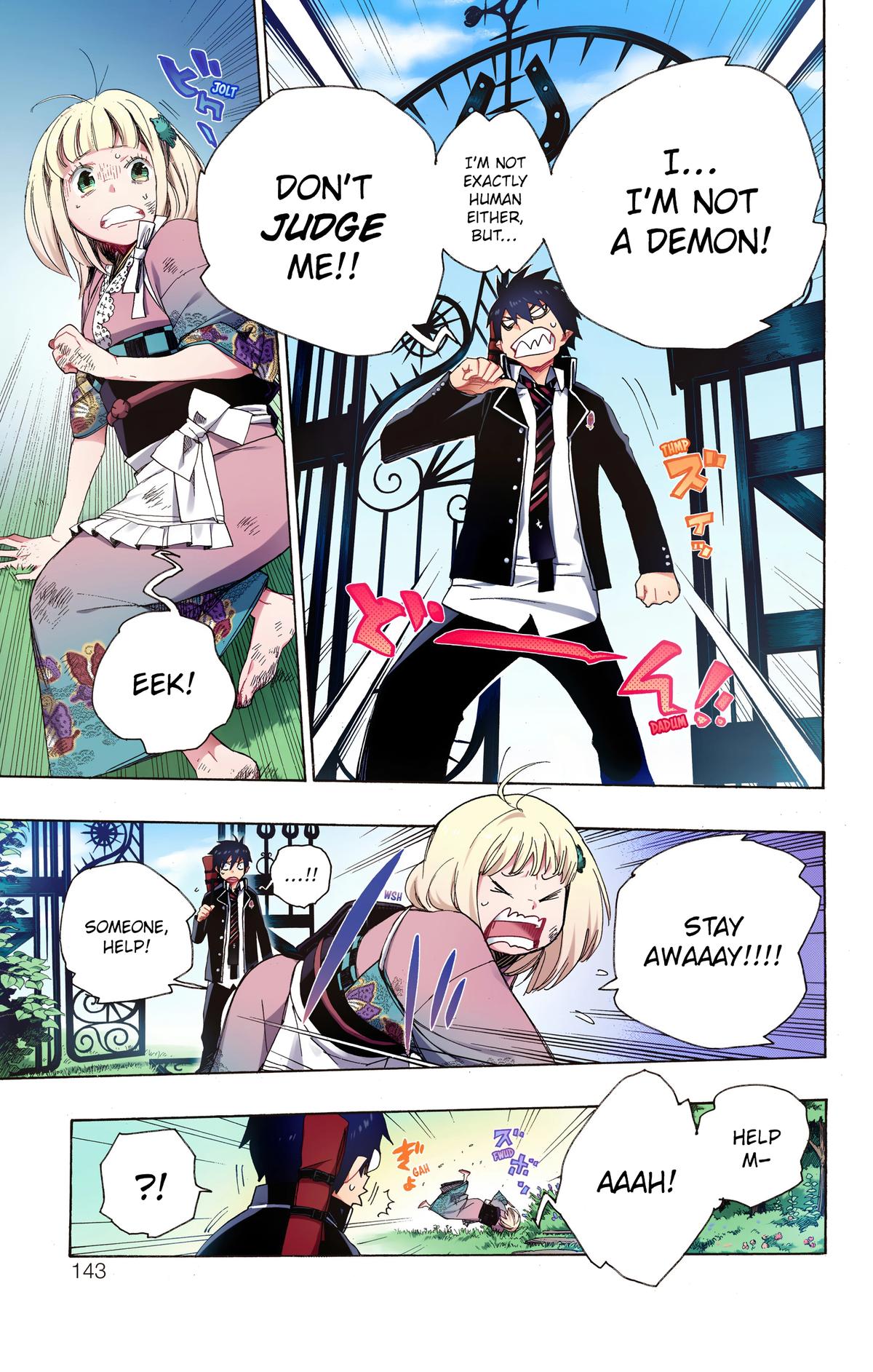 Blue Exorcist (Color) Chapter 3 - Page 13