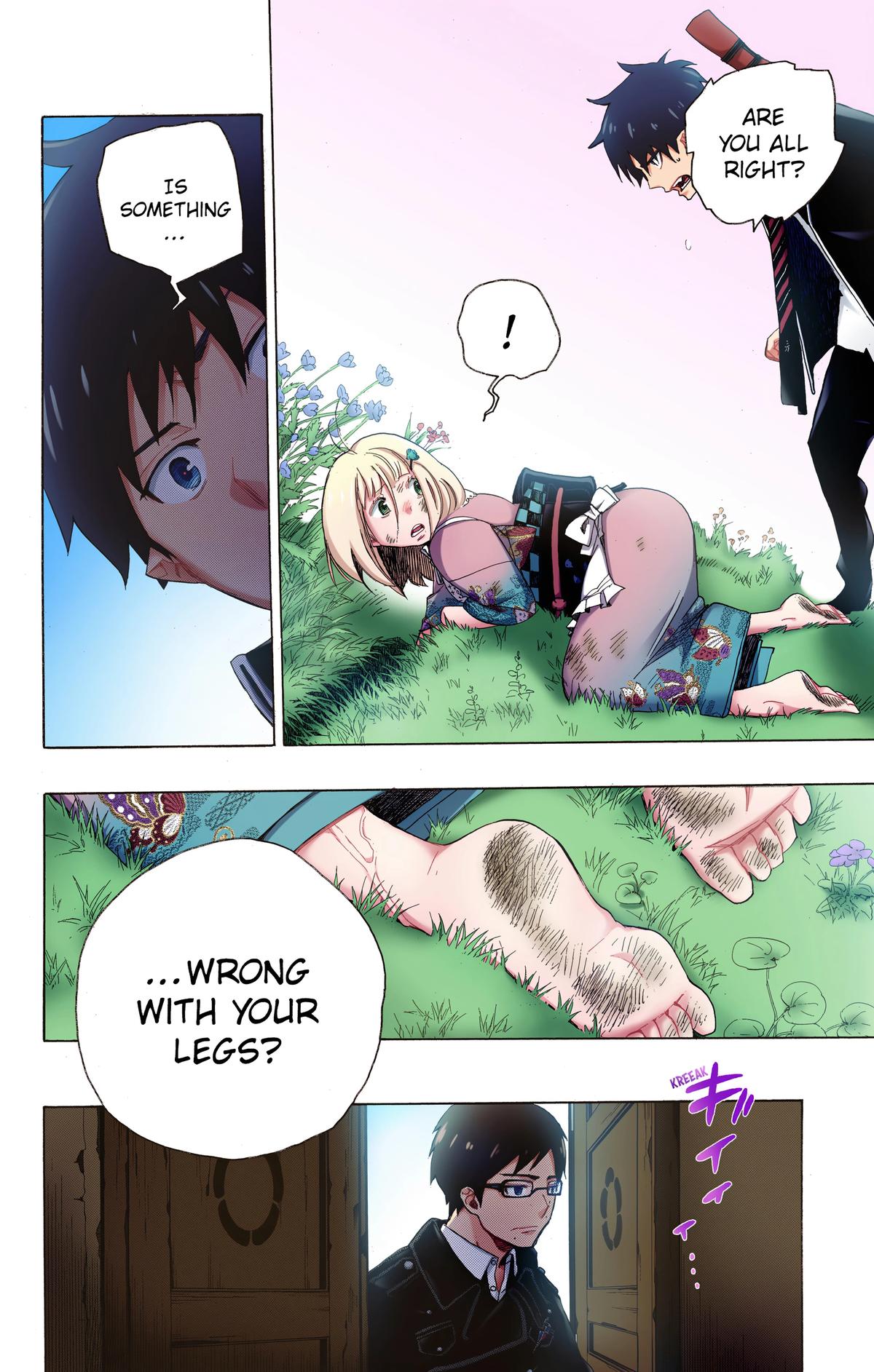 Blue Exorcist (Color) Chapter 3 - Page 14