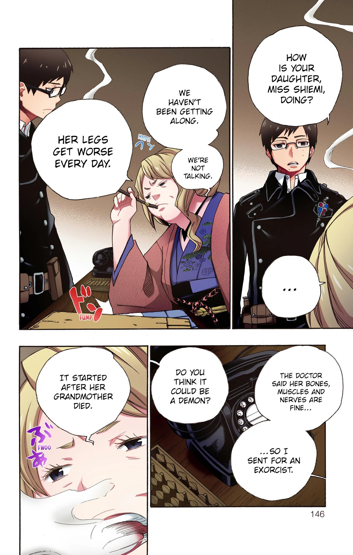 Blue Exorcist (Color) Chapter 3 - Page 16