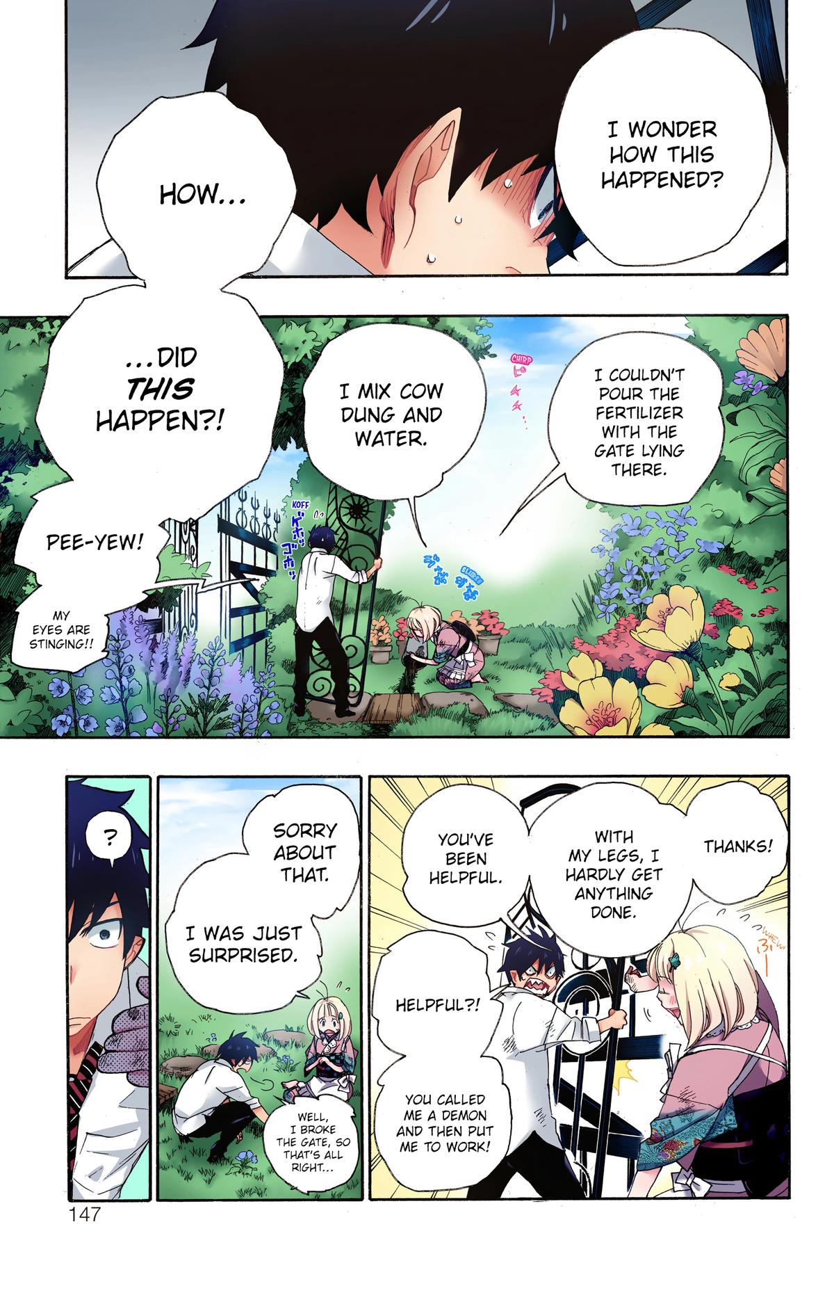 Blue Exorcist (Color) Chapter 3 - Page 17