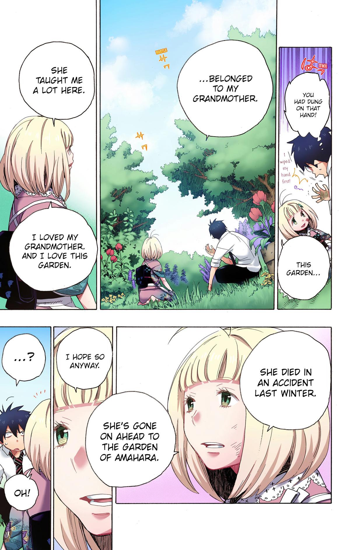 Blue Exorcist (Color) Chapter 3 - Page 19