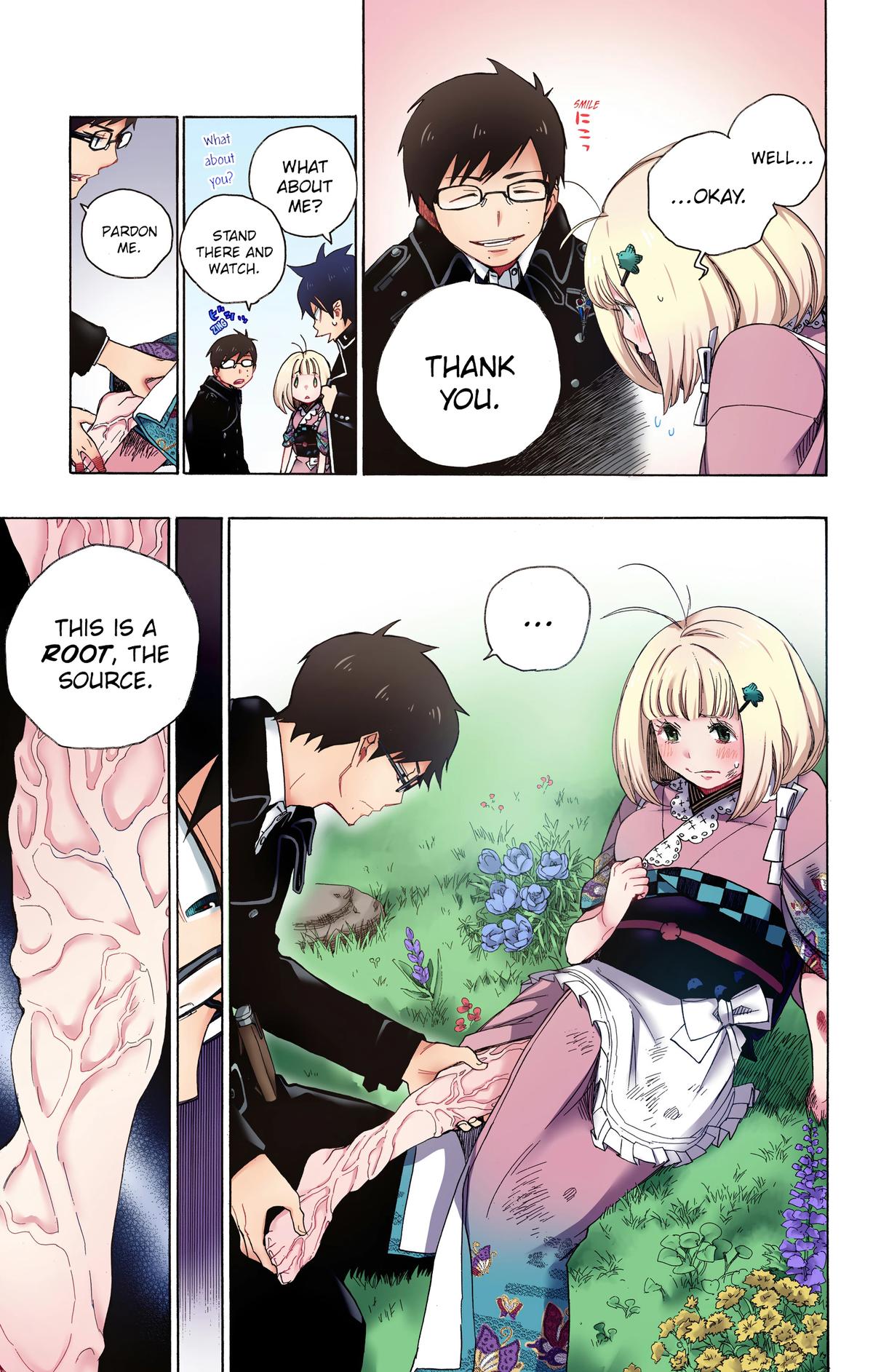 Blue Exorcist (Color) Chapter 3 - Page 23