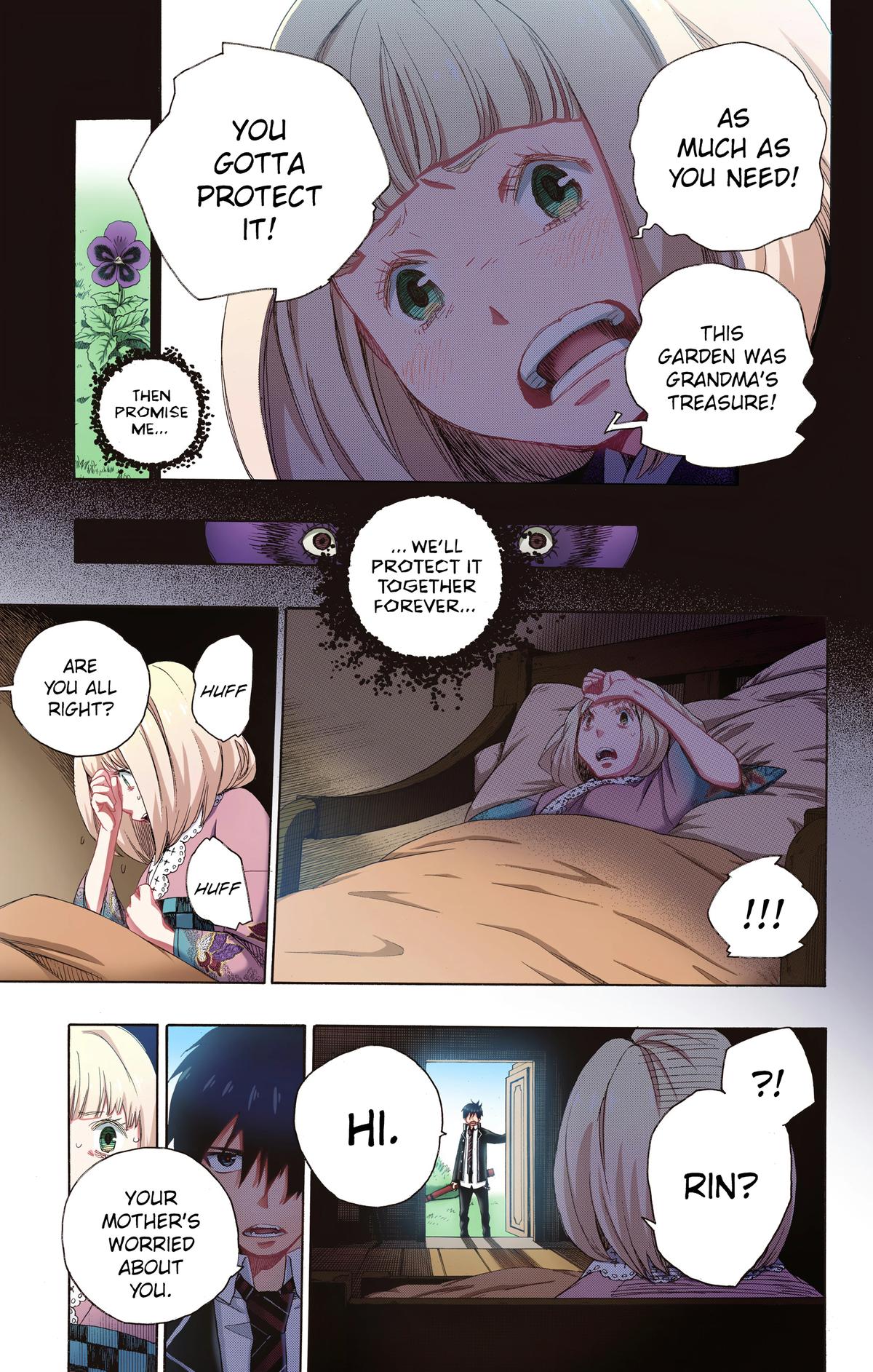 Blue Exorcist (Color) Chapter 3 - Page 33