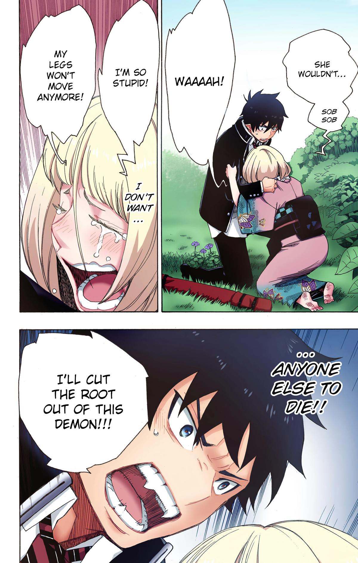 Blue Exorcist (Color) Chapter 3 - Page 38