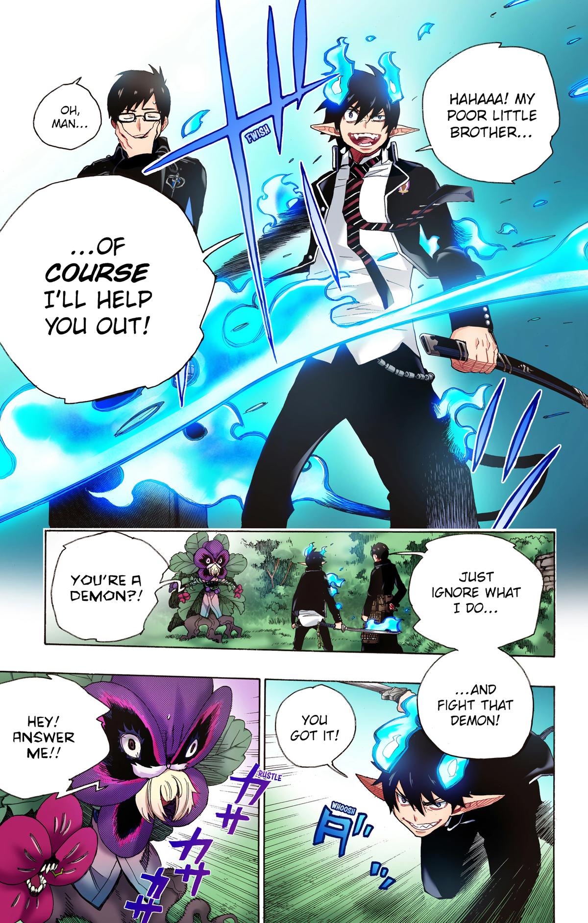 Blue Exorcist (Color) Chapter 3 - Page 41
