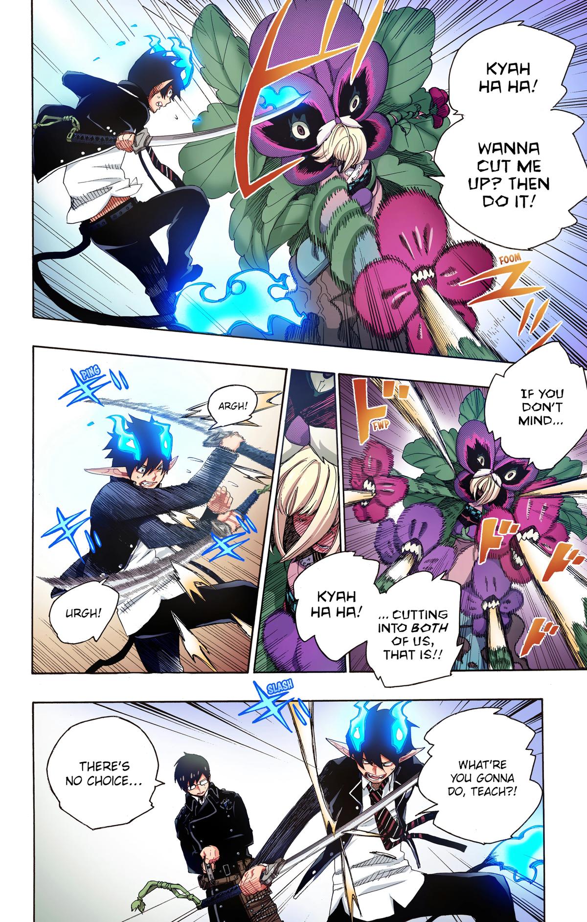 Blue Exorcist (Color) Chapter 3 - Page 42