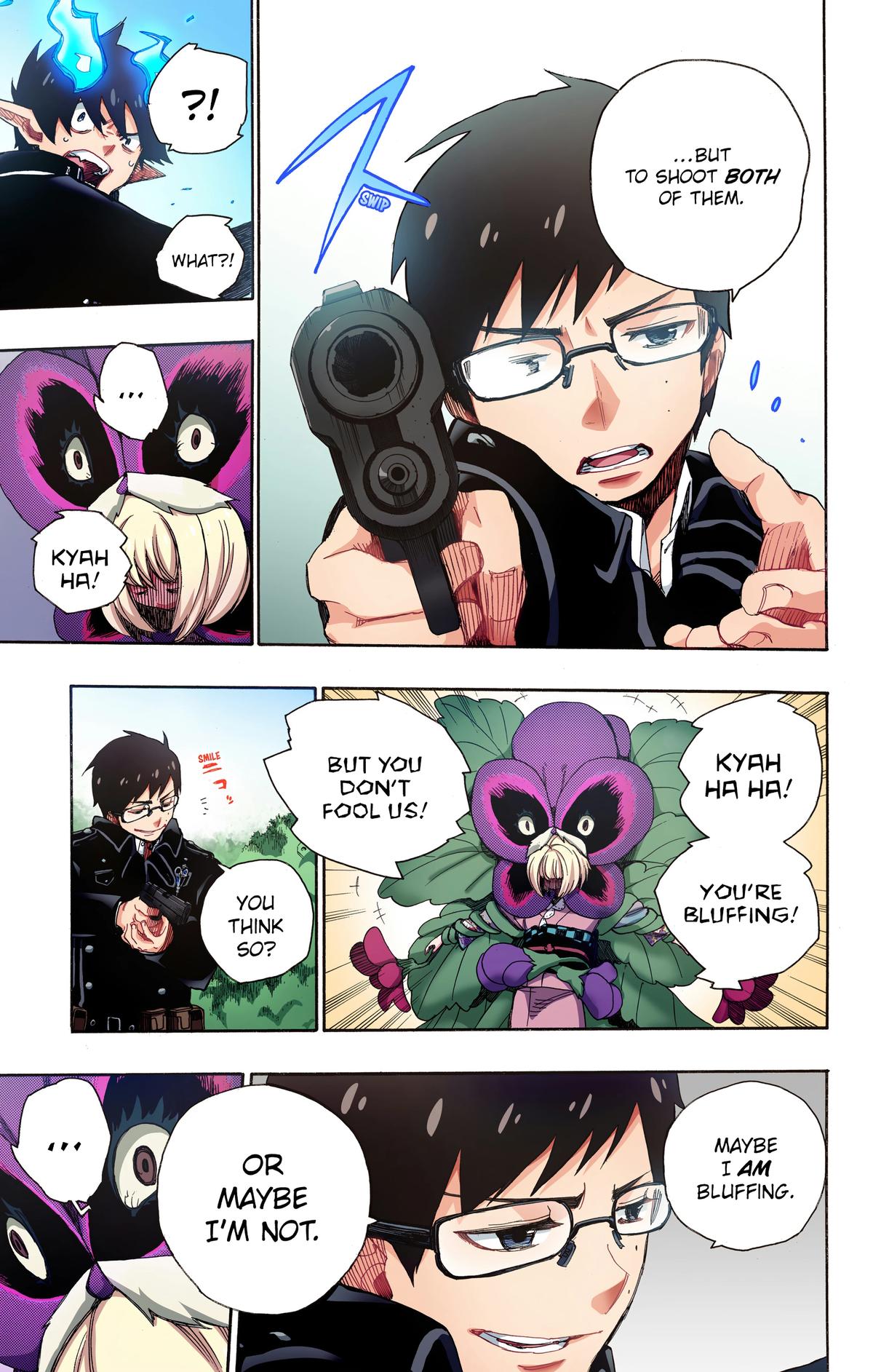 Blue Exorcist (Color) Chapter 3 - Page 43