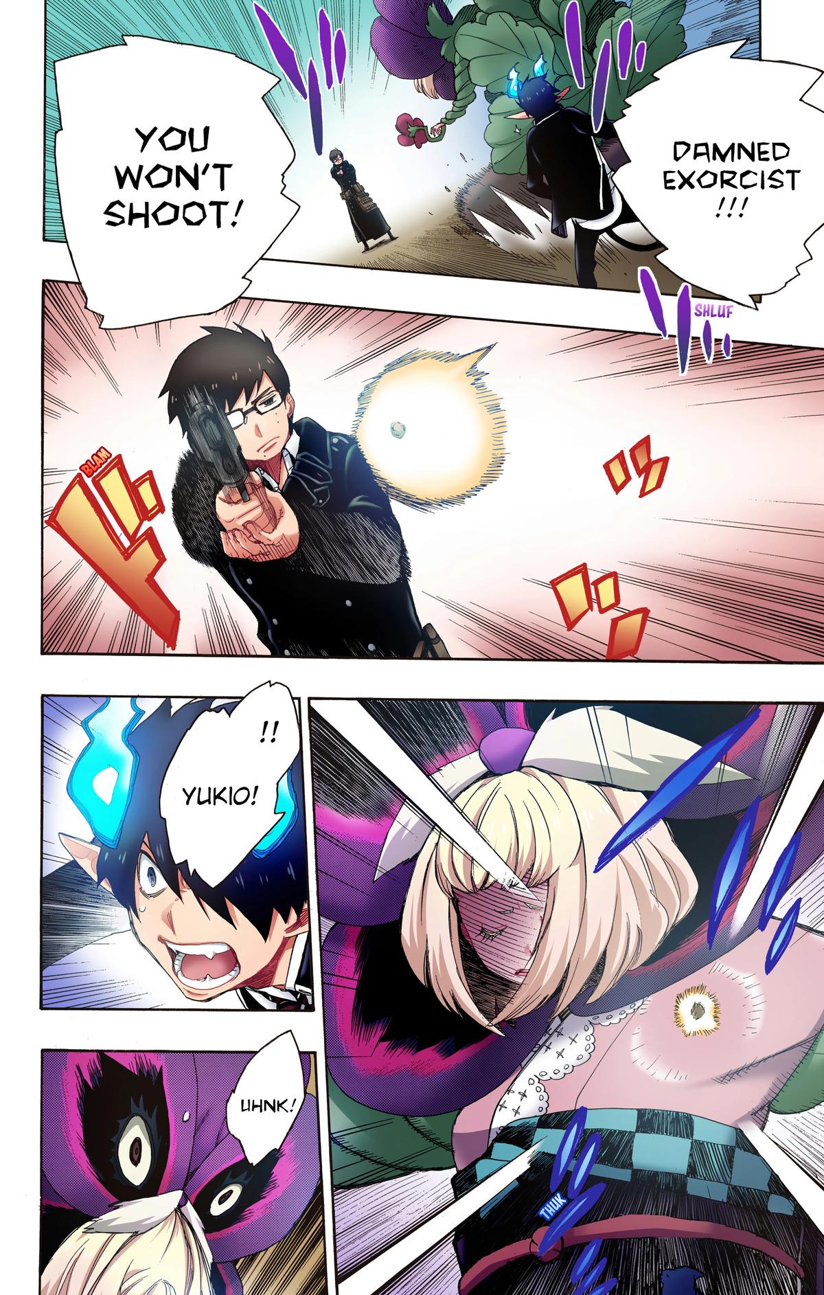 Blue Exorcist (Color) Chapter 3 - Page 44