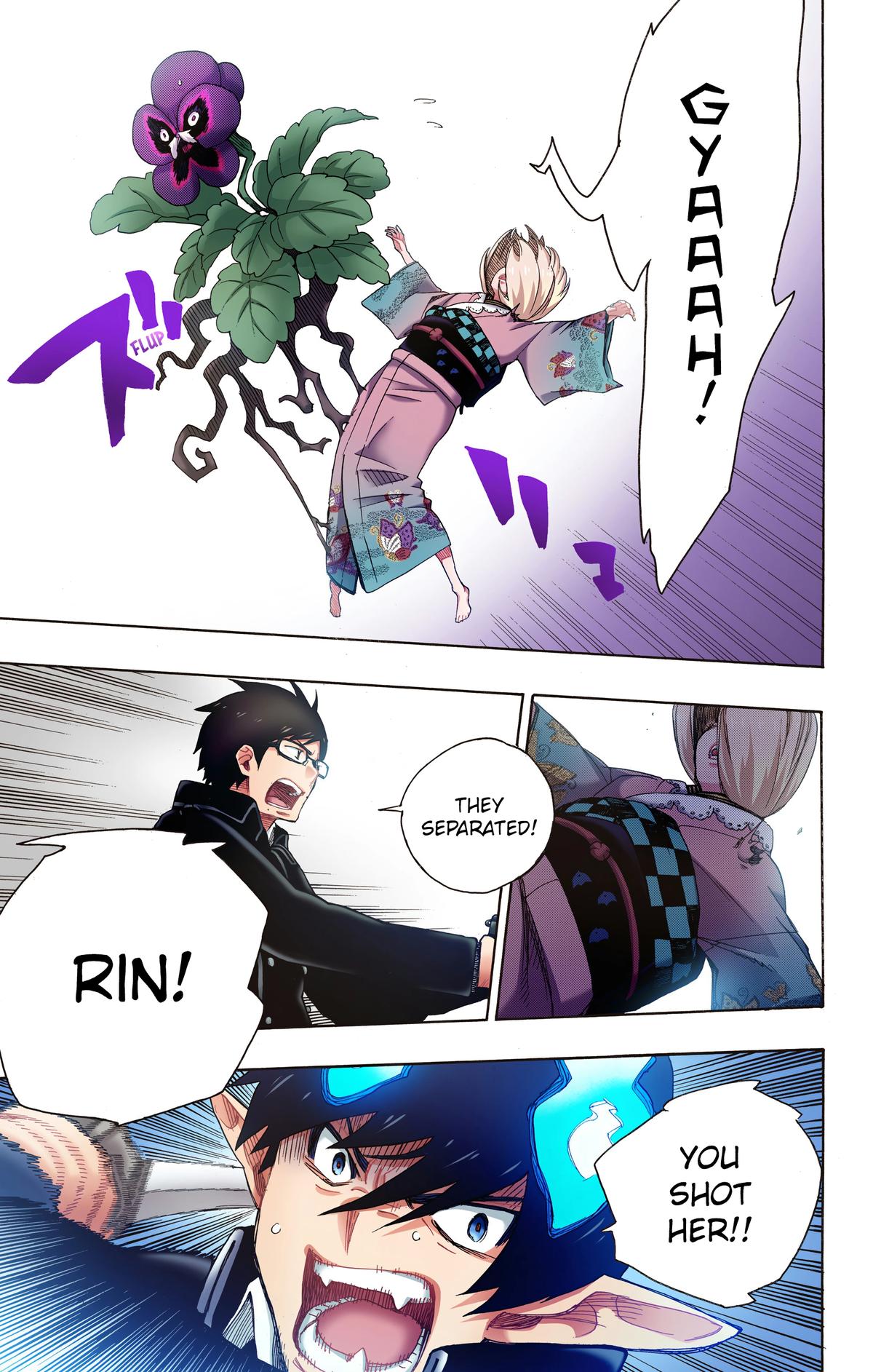 Blue Exorcist (Color) Chapter 3 - Page 45