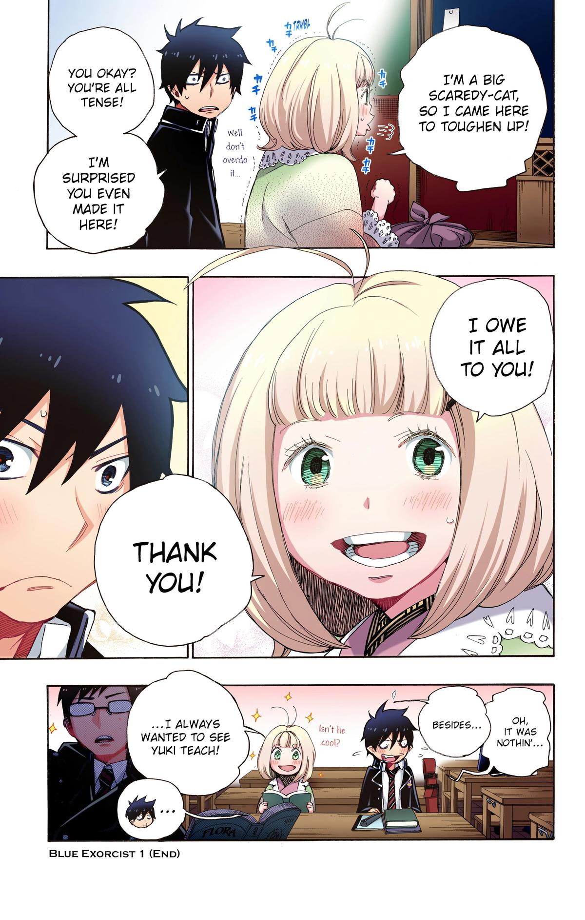 Blue Exorcist (Color) Chapter 3 - Page 51