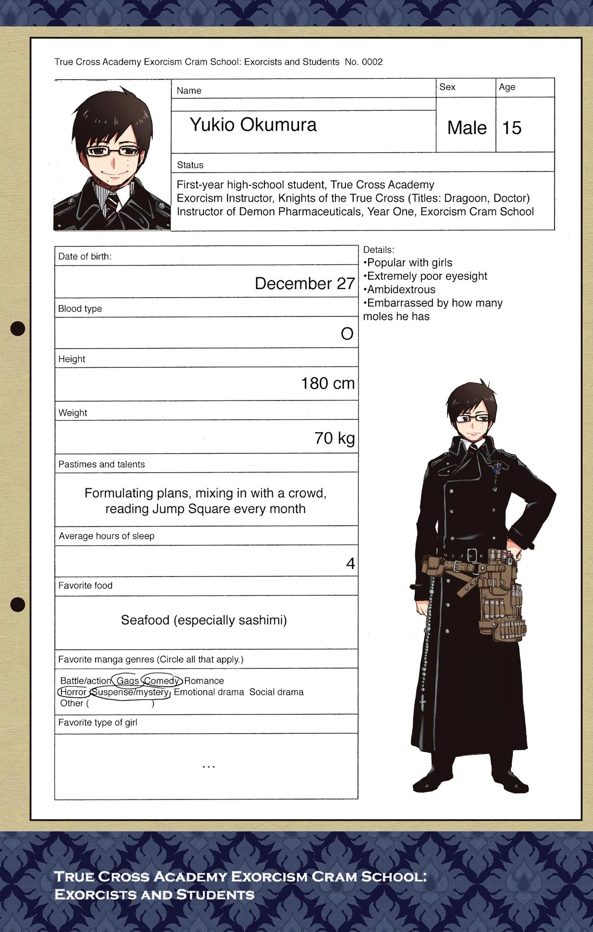 Blue Exorcist (Color) Chapter 3 - Page 55