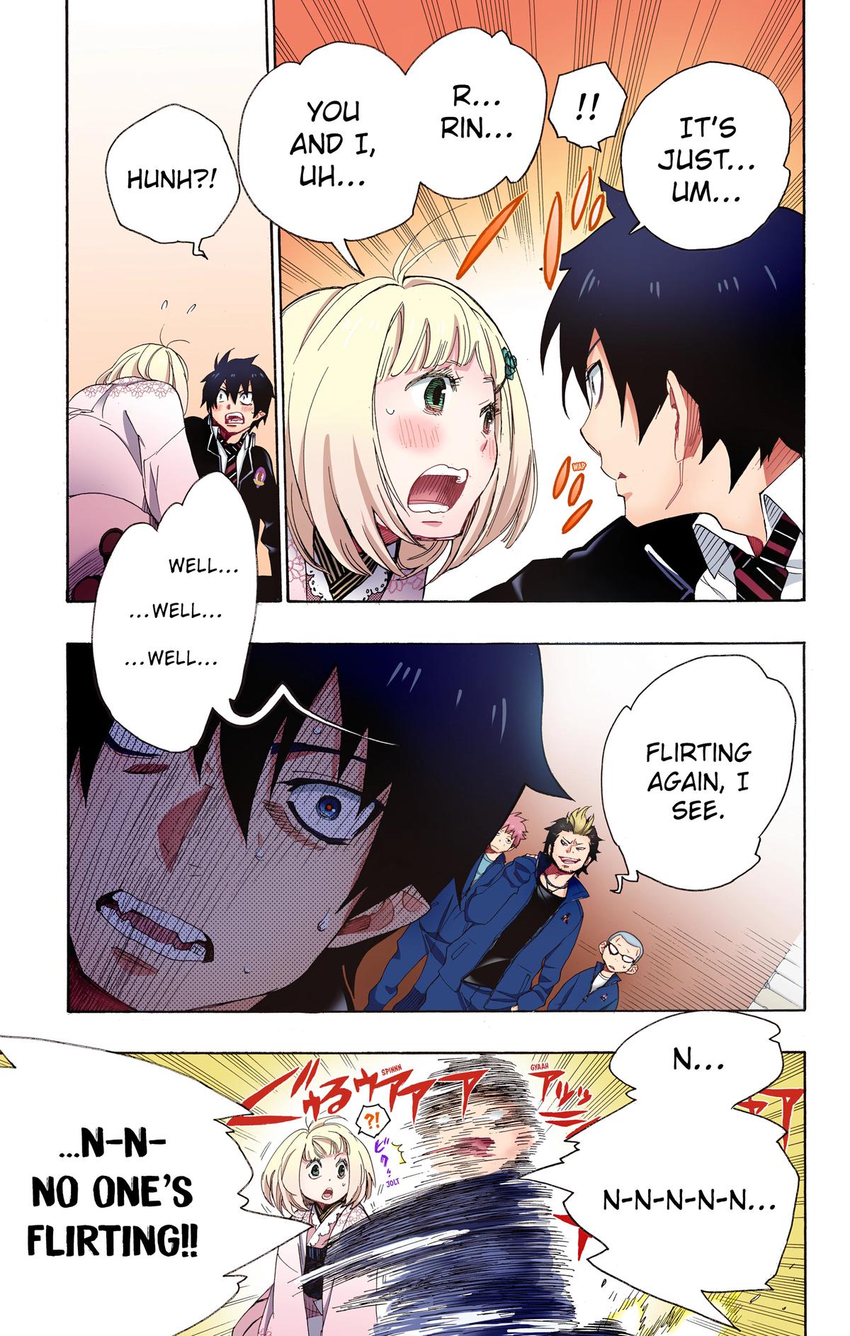 Blue Exorcist (Color) Chapter 4 - Page 16