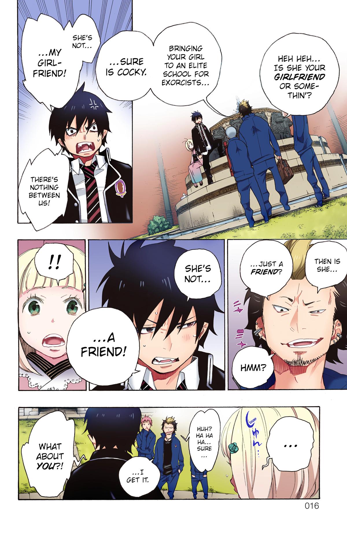 Blue Exorcist (Color) Chapter 4 - Page 17