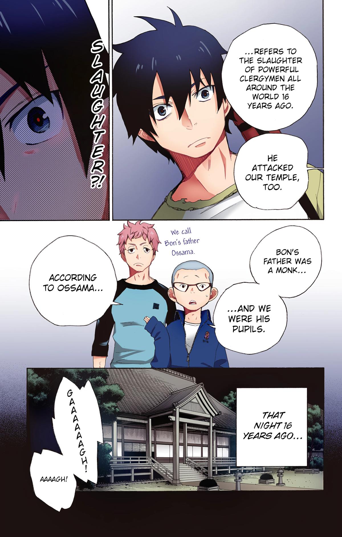 Blue Exorcist (Color) Chapter 4 - Page 26