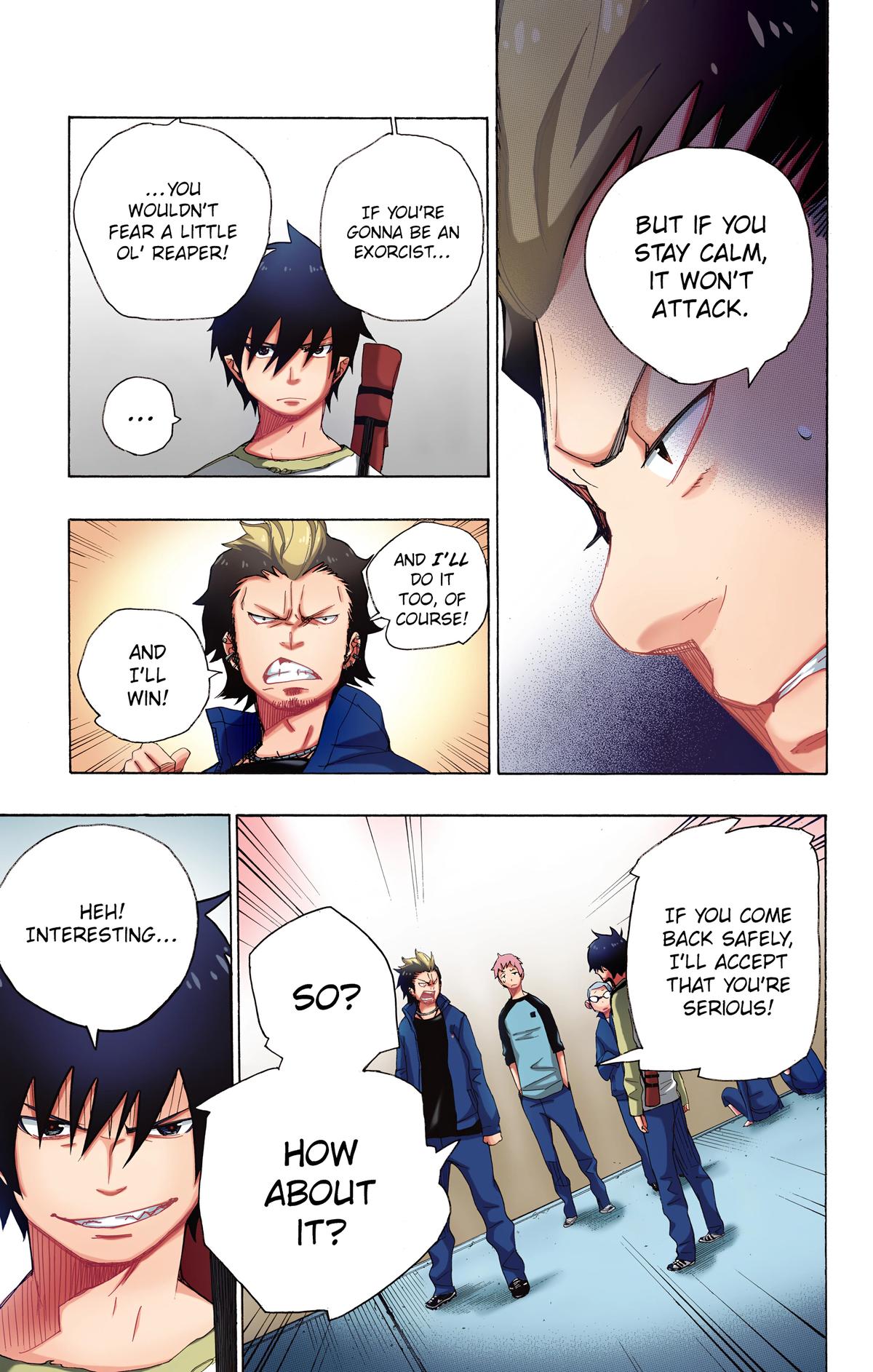 Blue Exorcist (Color) Chapter 4 - Page 32