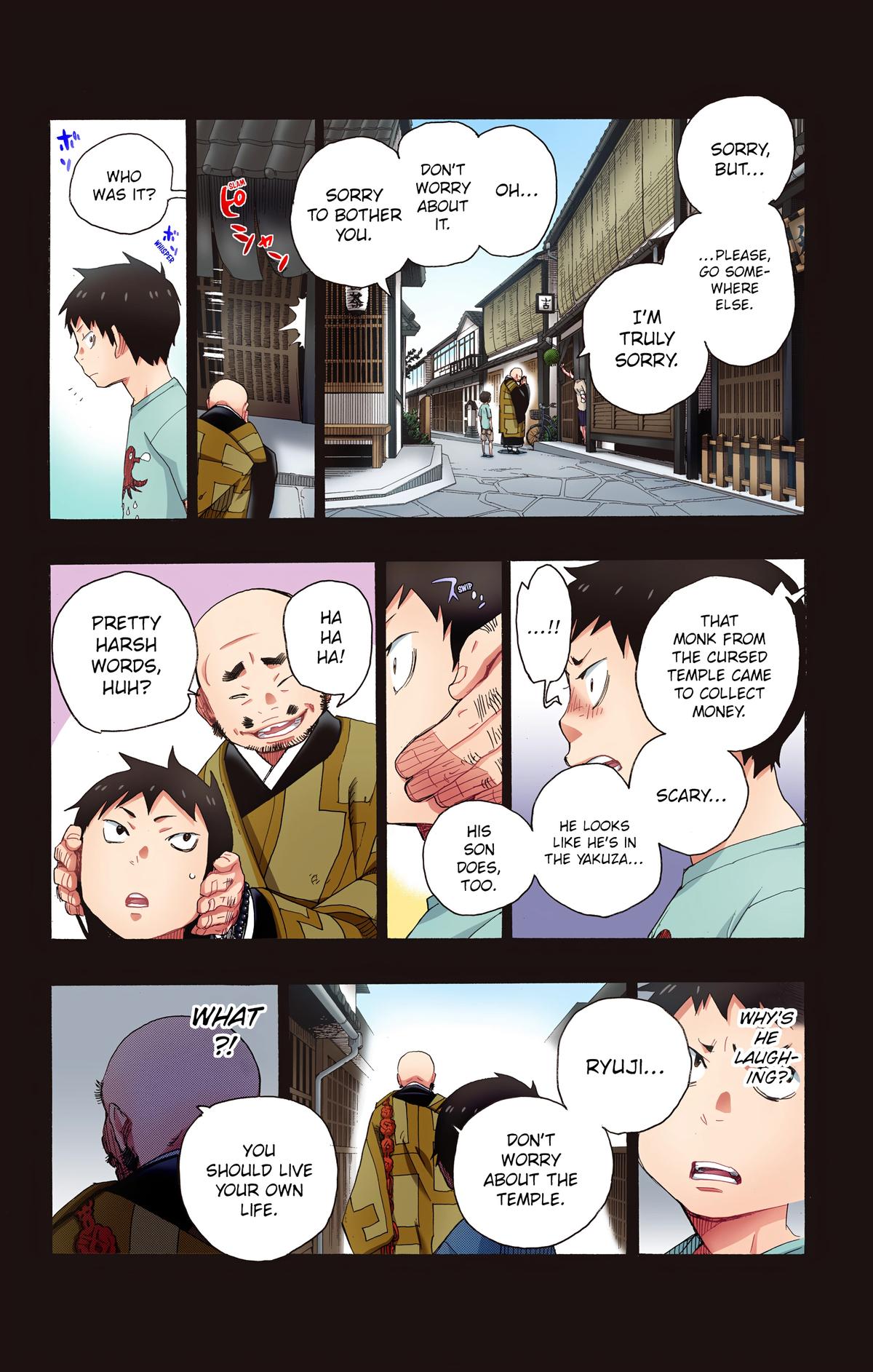 Blue Exorcist (Color) Chapter 4 - Page 35