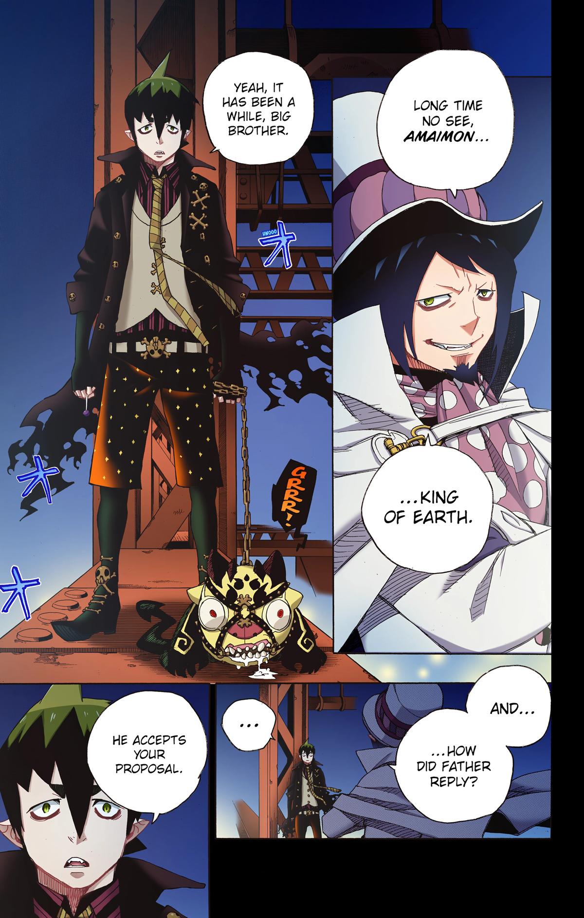 Blue Exorcist (Color) Chapter 4 - Page 46