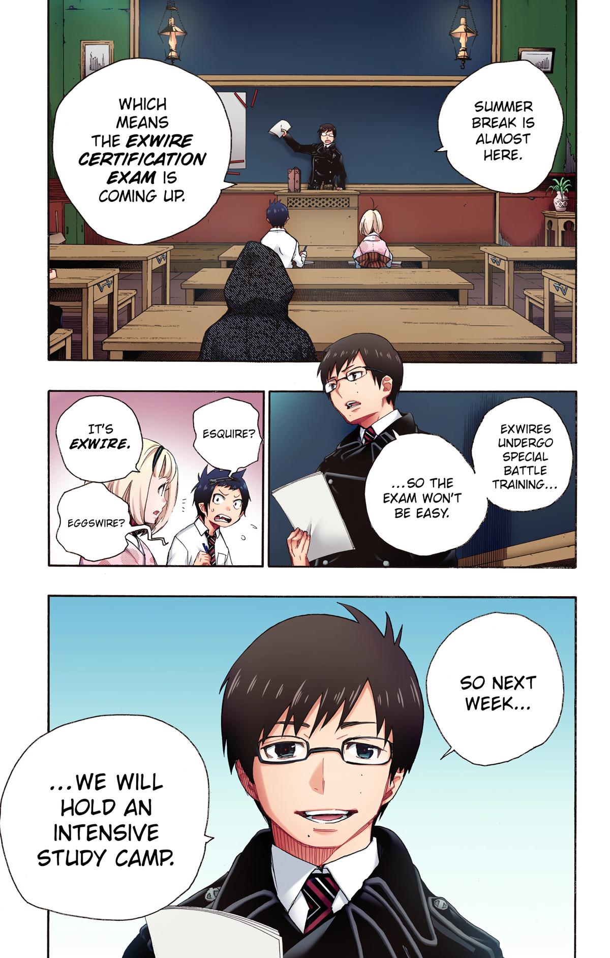 Blue Exorcist (Color) Chapter 5 - Page 5