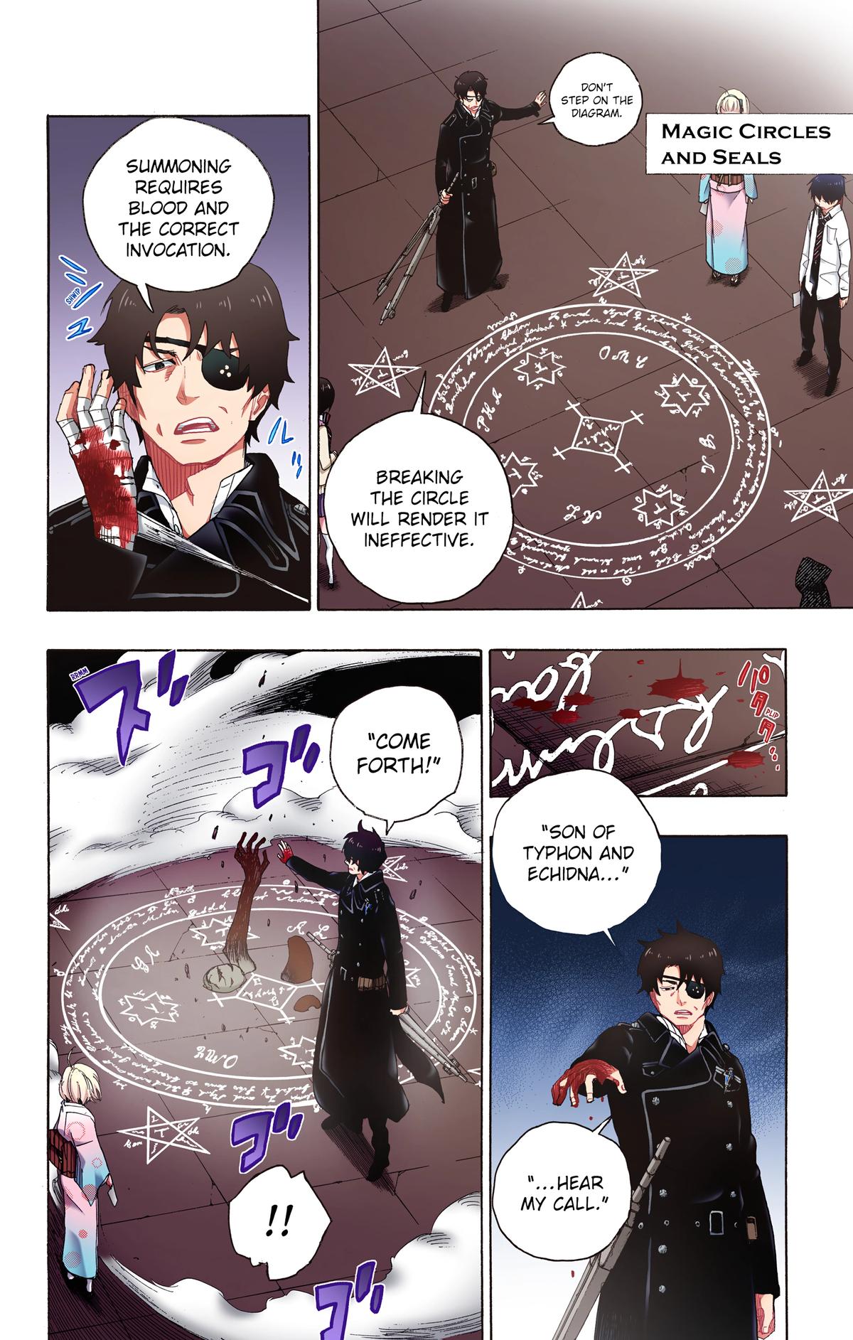 Blue Exorcist (Color) Chapter 5 - Page 10