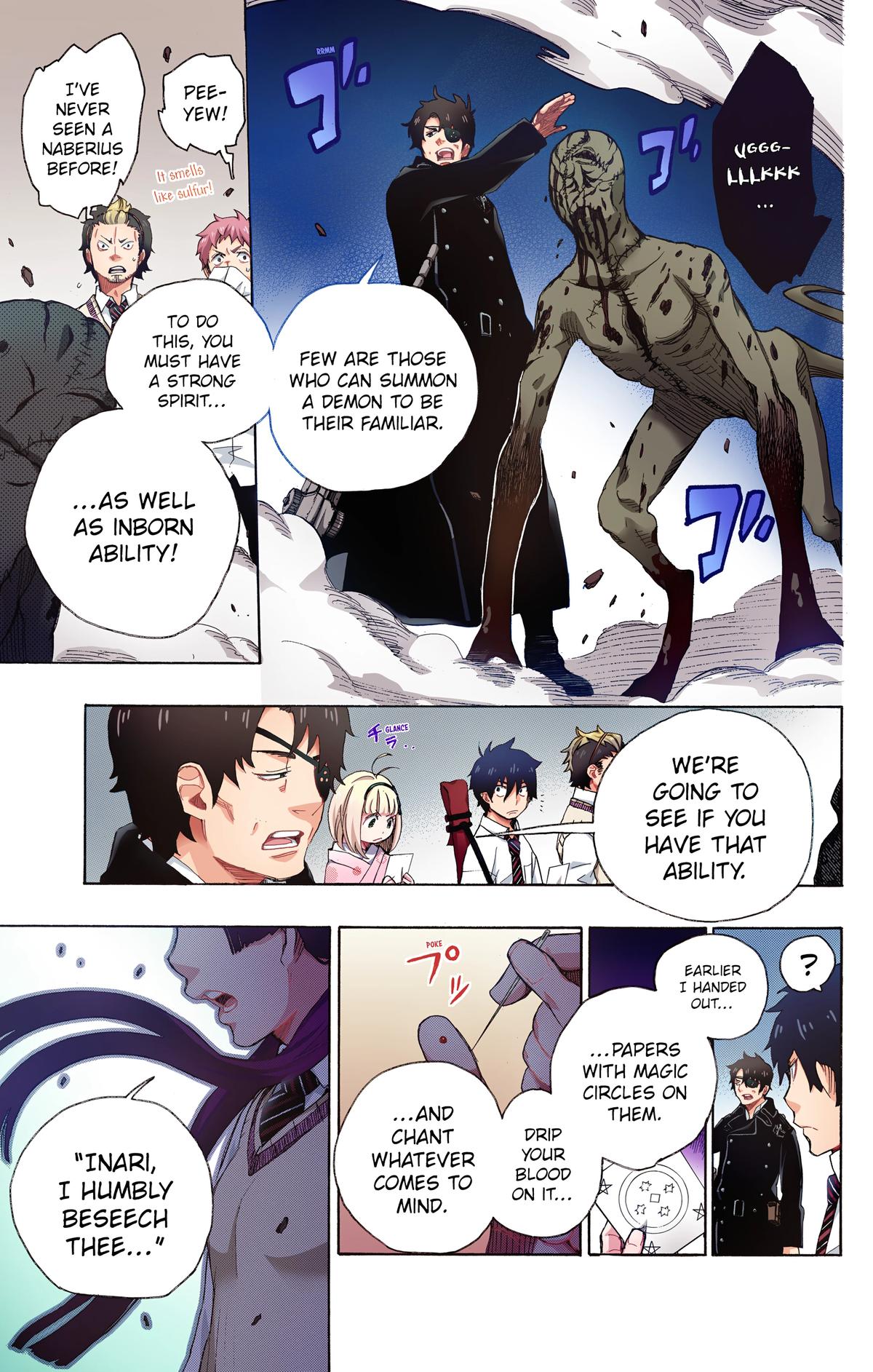 Blue Exorcist (Color) Chapter 5 - Page 11