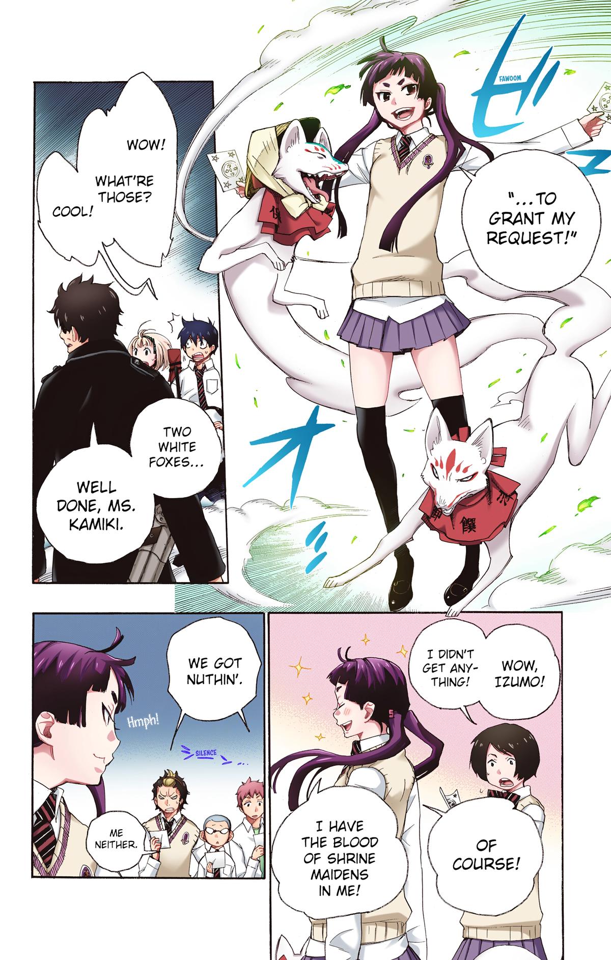 Blue Exorcist (Color) Chapter 5 - Page 12