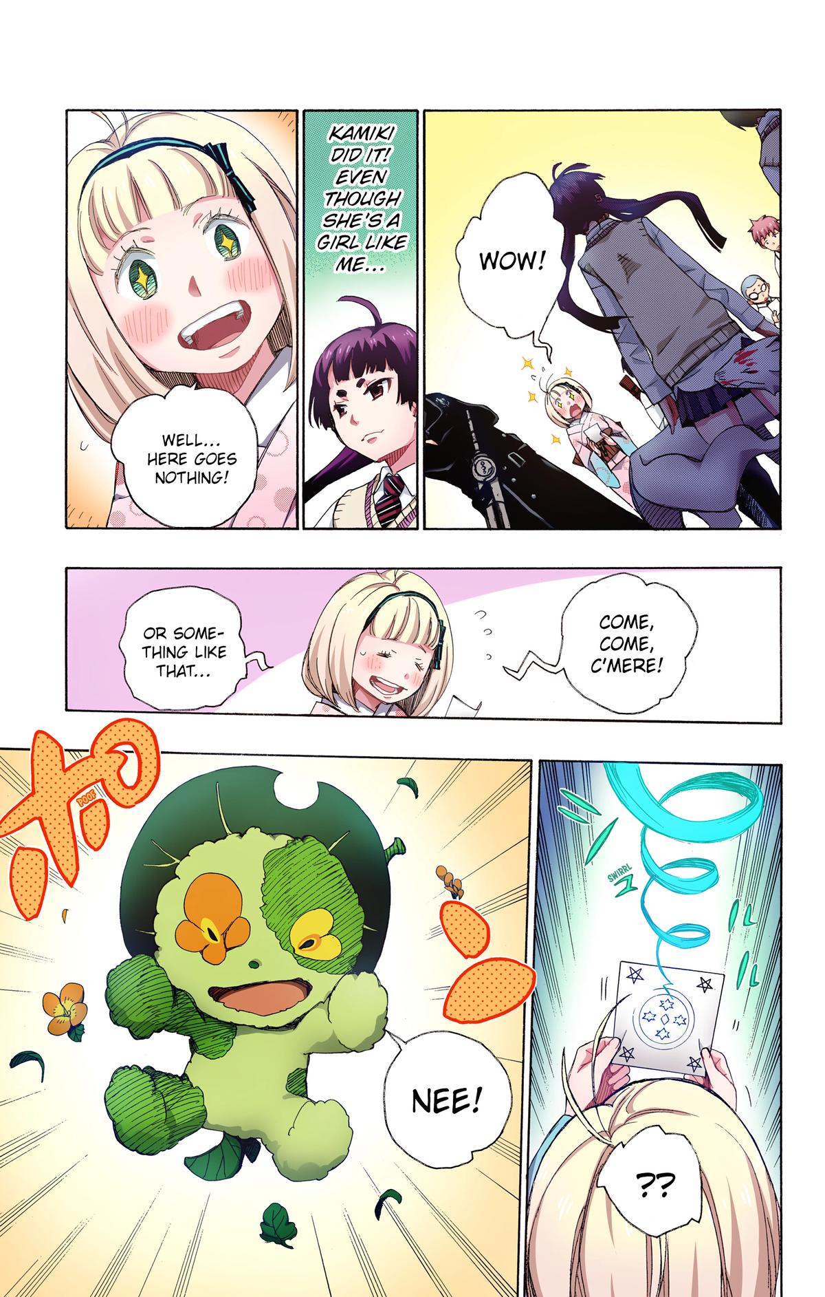 Blue Exorcist (Color) Chapter 5 - Page 13