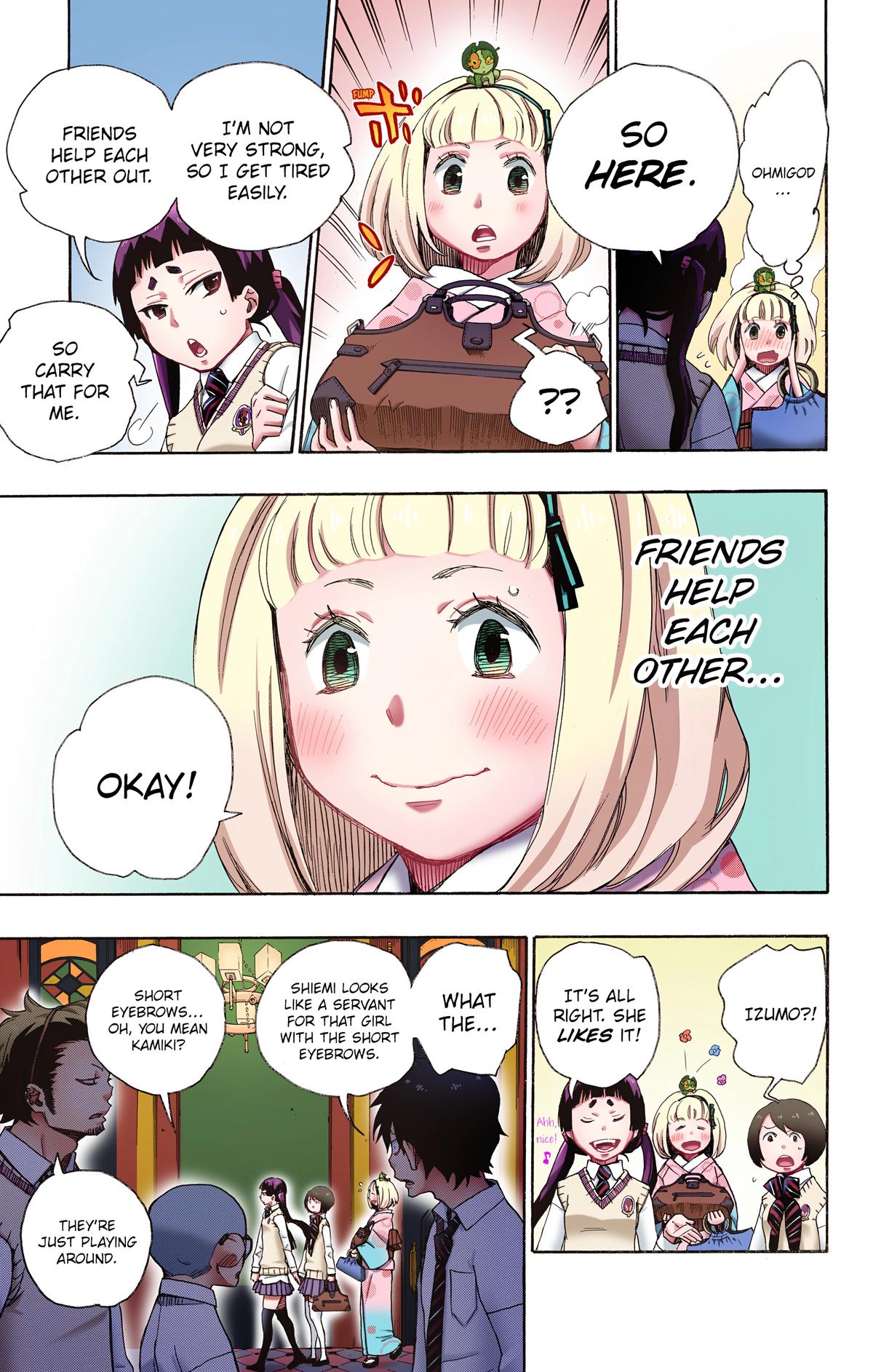 Blue Exorcist (Color) Chapter 5 - Page 19