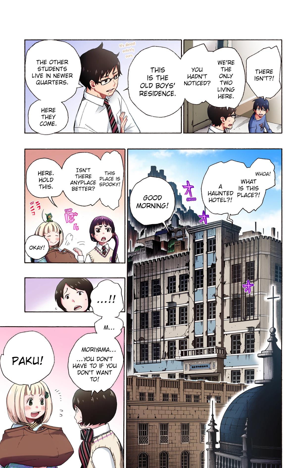 Blue Exorcist (Color) Chapter 5 - Page 21