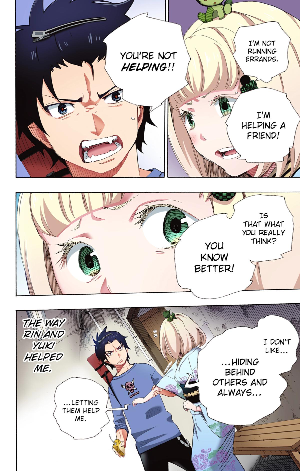 Blue Exorcist (Color) Chapter 5 - Page 26